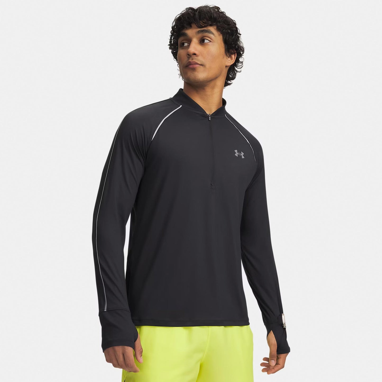Under Armour Velociti Half Zip  Camicia da corsa Uomini - nero