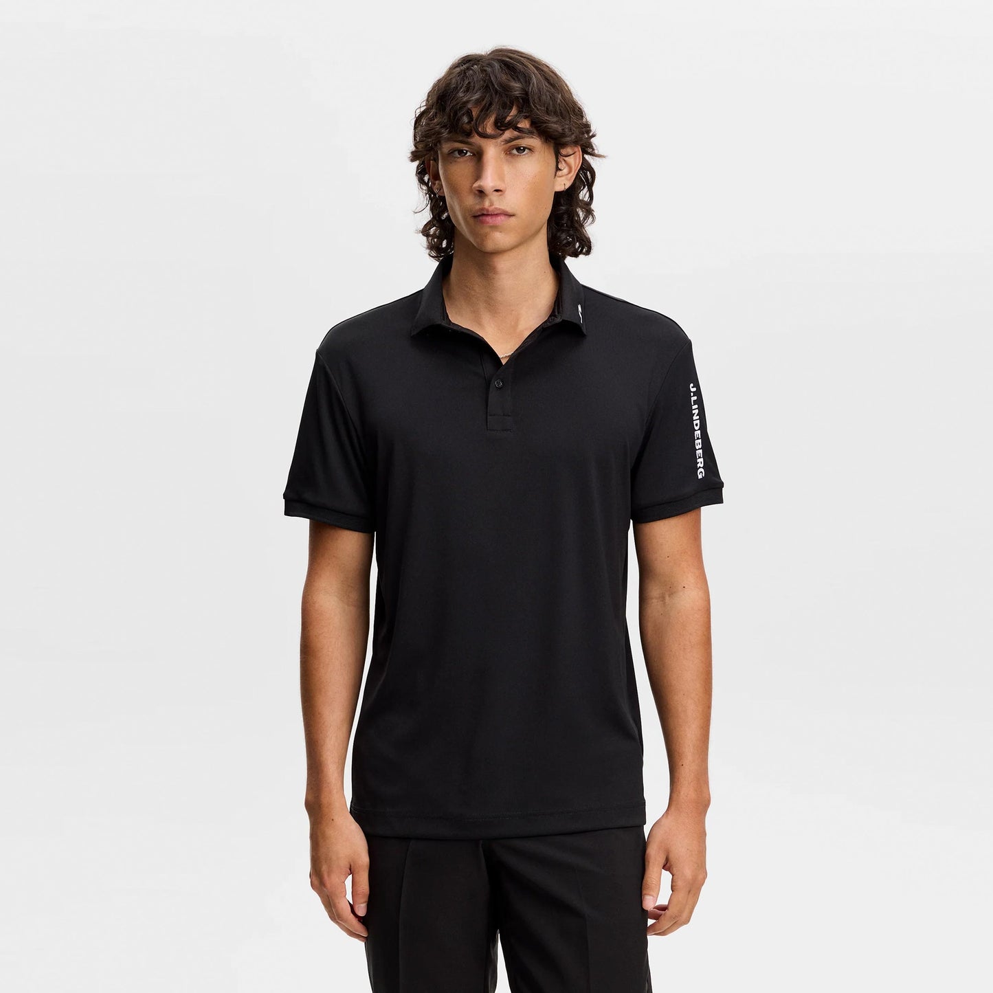 JLindeberg Tour Tech Polo Uomini - nero