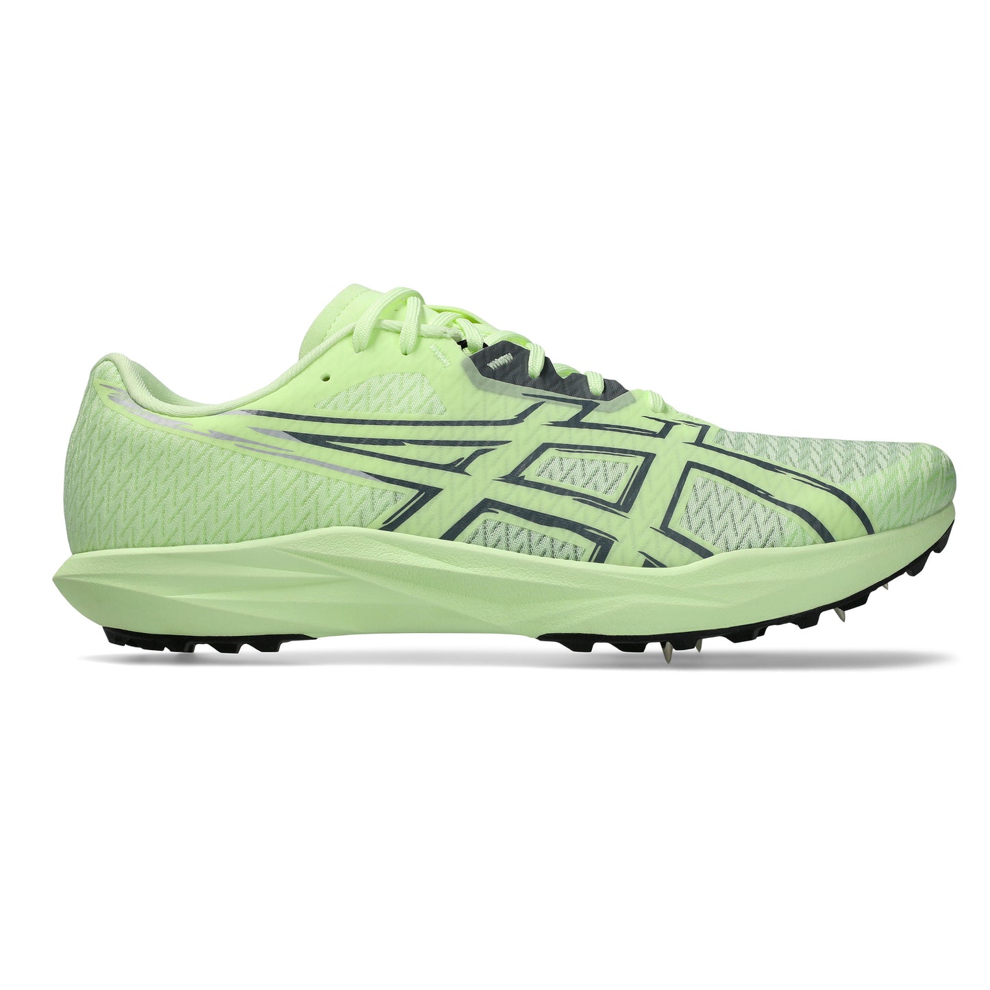 ASICS SONICRACER XC Spikes Unisex - giallo neon, nero