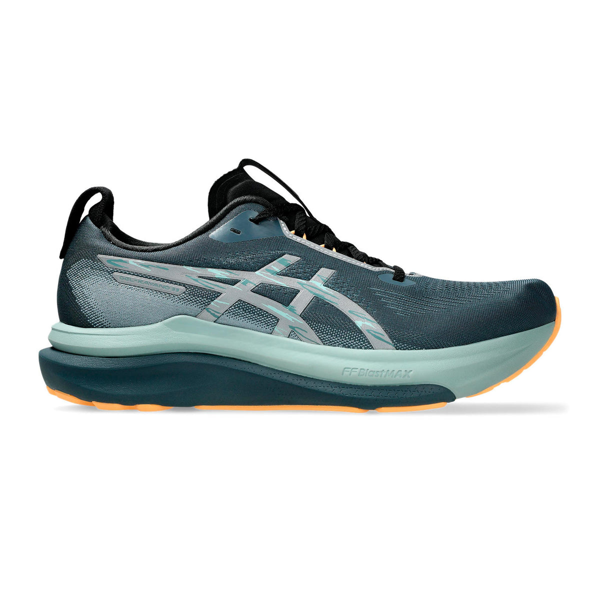 ASICS GEL-KAYANO 33 LITE-SHOW Scarpa stabile Uomini - turchese, arancione