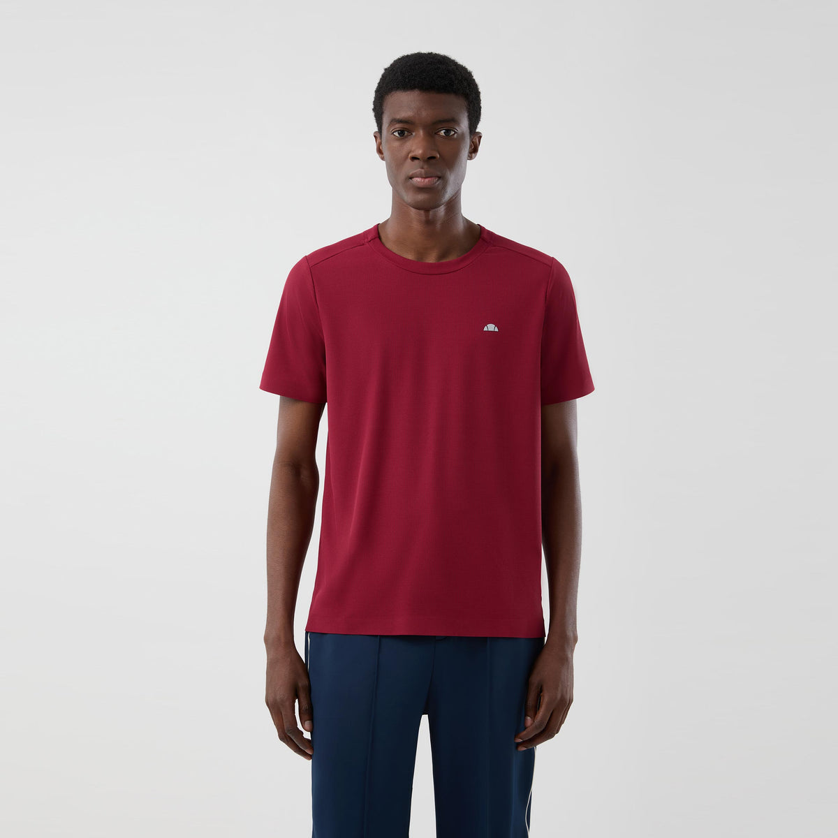 Ellesse Teller T-shirt Hommes - rouge vin