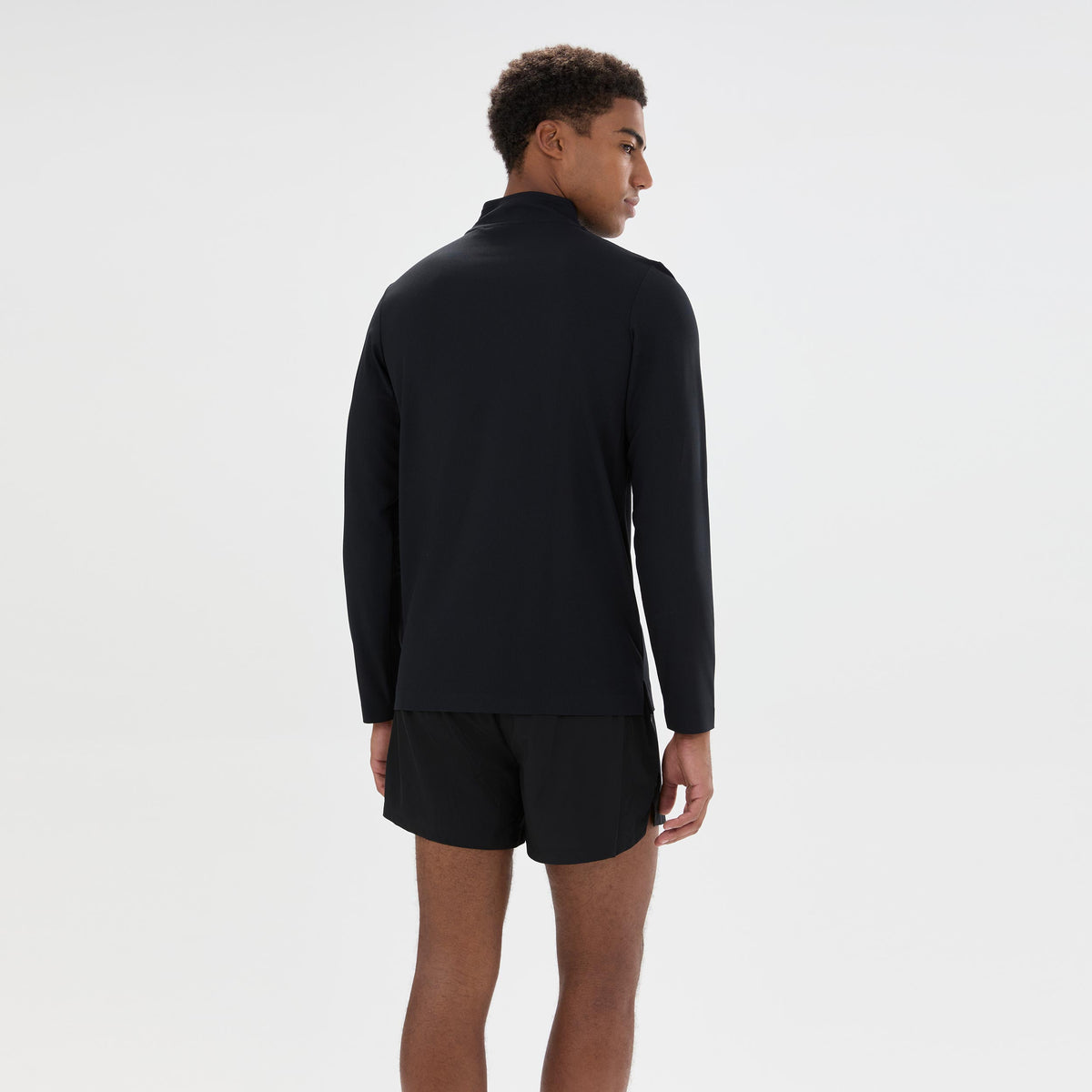 Ellesse Edmond 1/4 Zip Manica lunga Uomini - nero