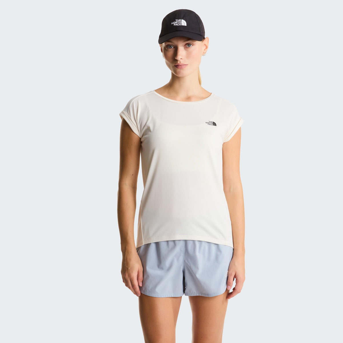 The North Face Tanken Laufshirt Damen - creme