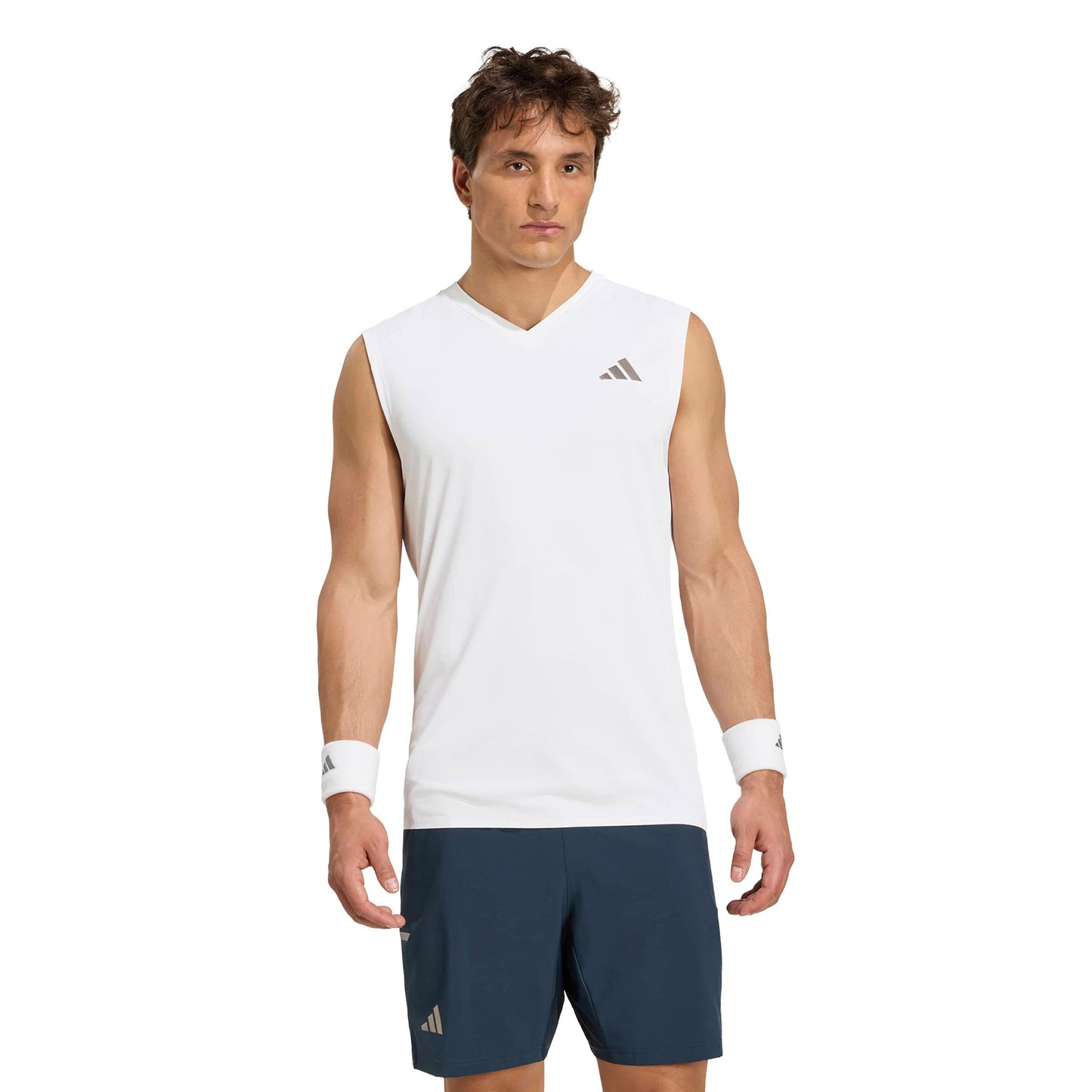adidas Climacool Débardeur tank top Hommes - blanc, argent