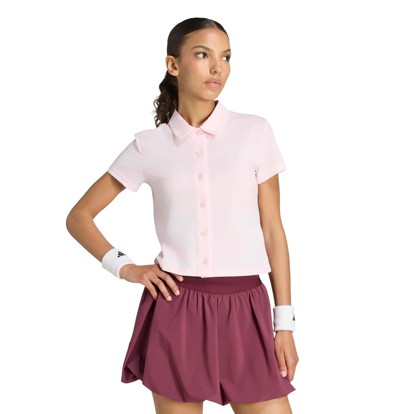 adidas Polo Donna - rosa pastello