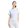 3Stripes Maglietta Donna - grigio chiaro, bianco sporco