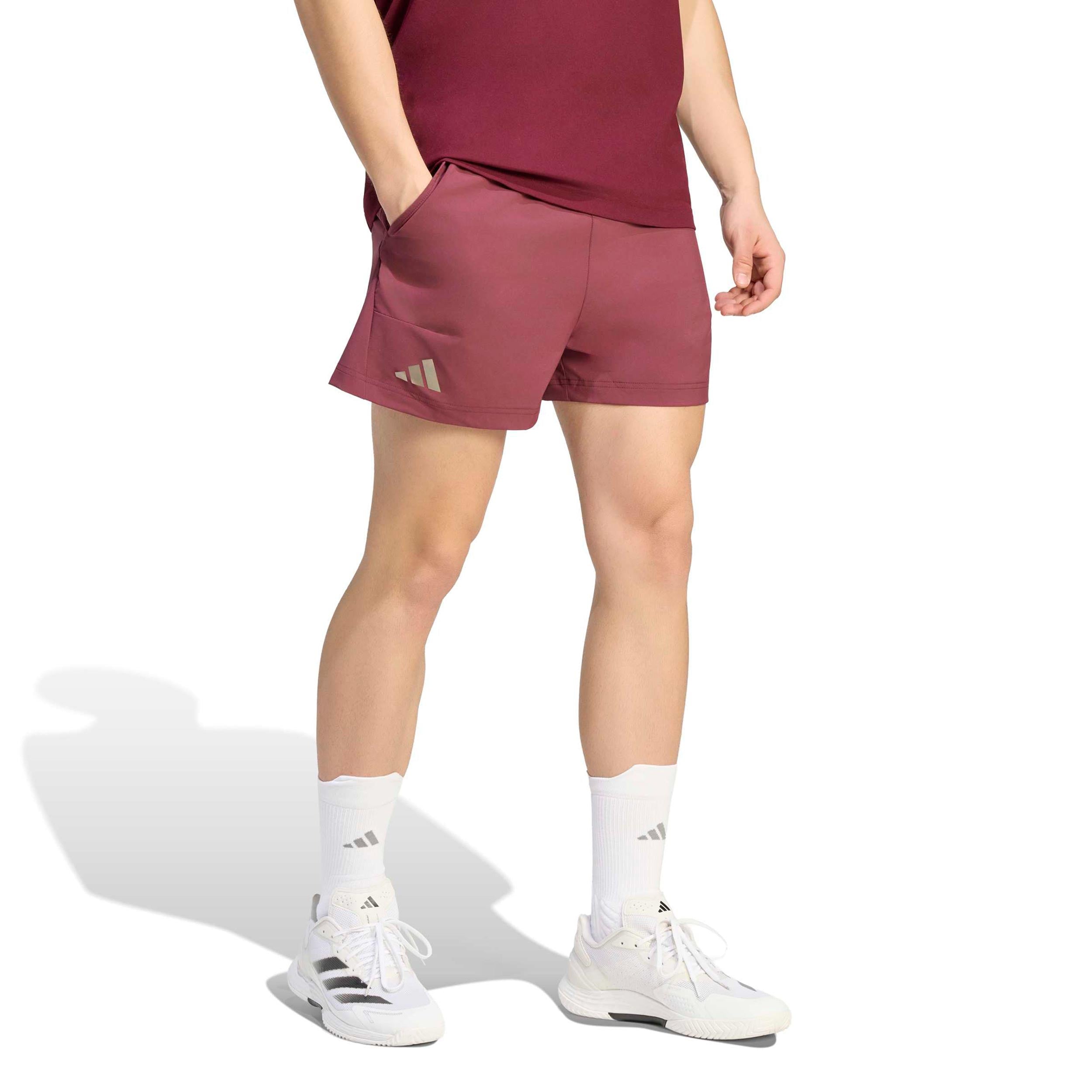 adidas Short & Tight Set Pantaloncini Uomini - vino rosso