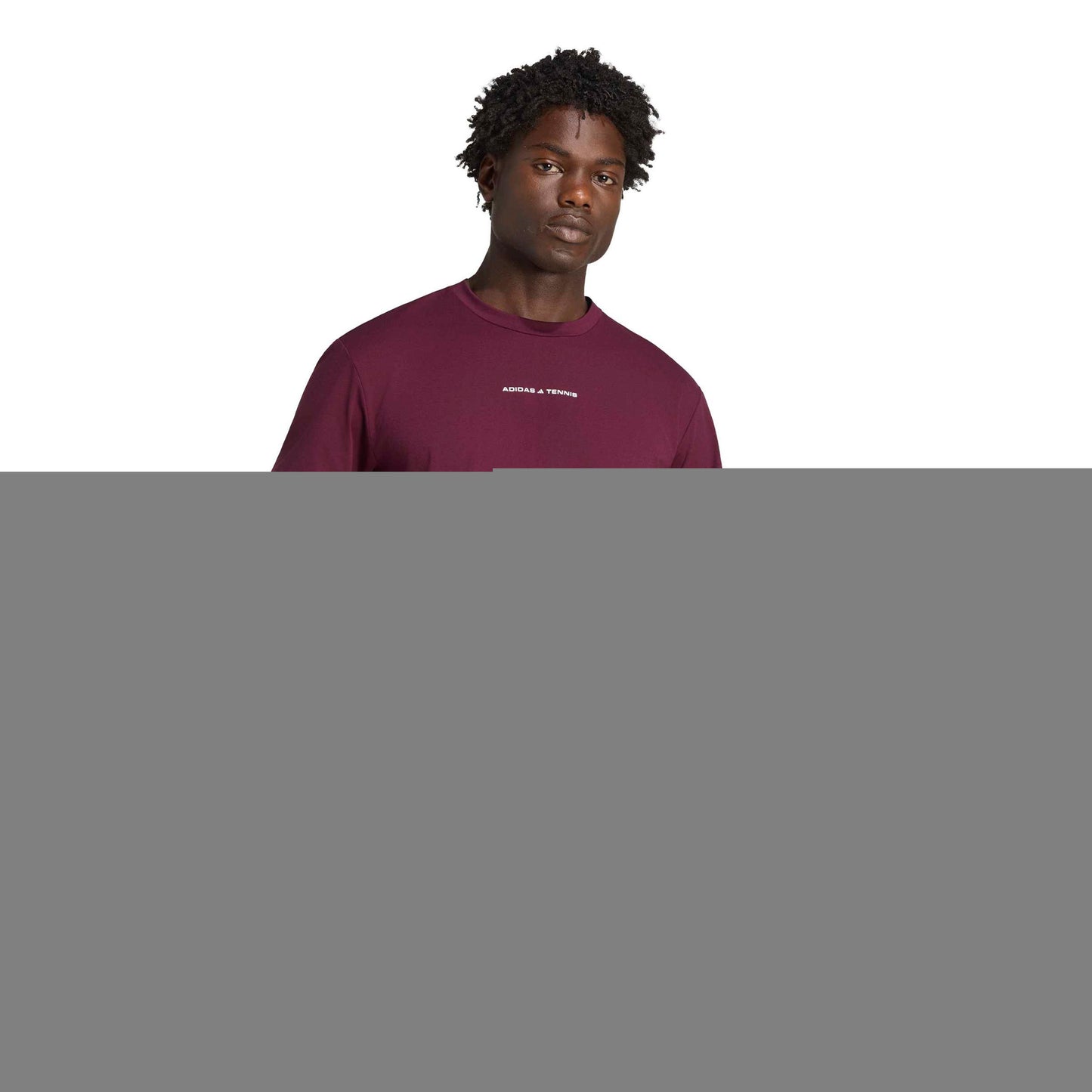 adidas Maglietta Uomini - vino rosso