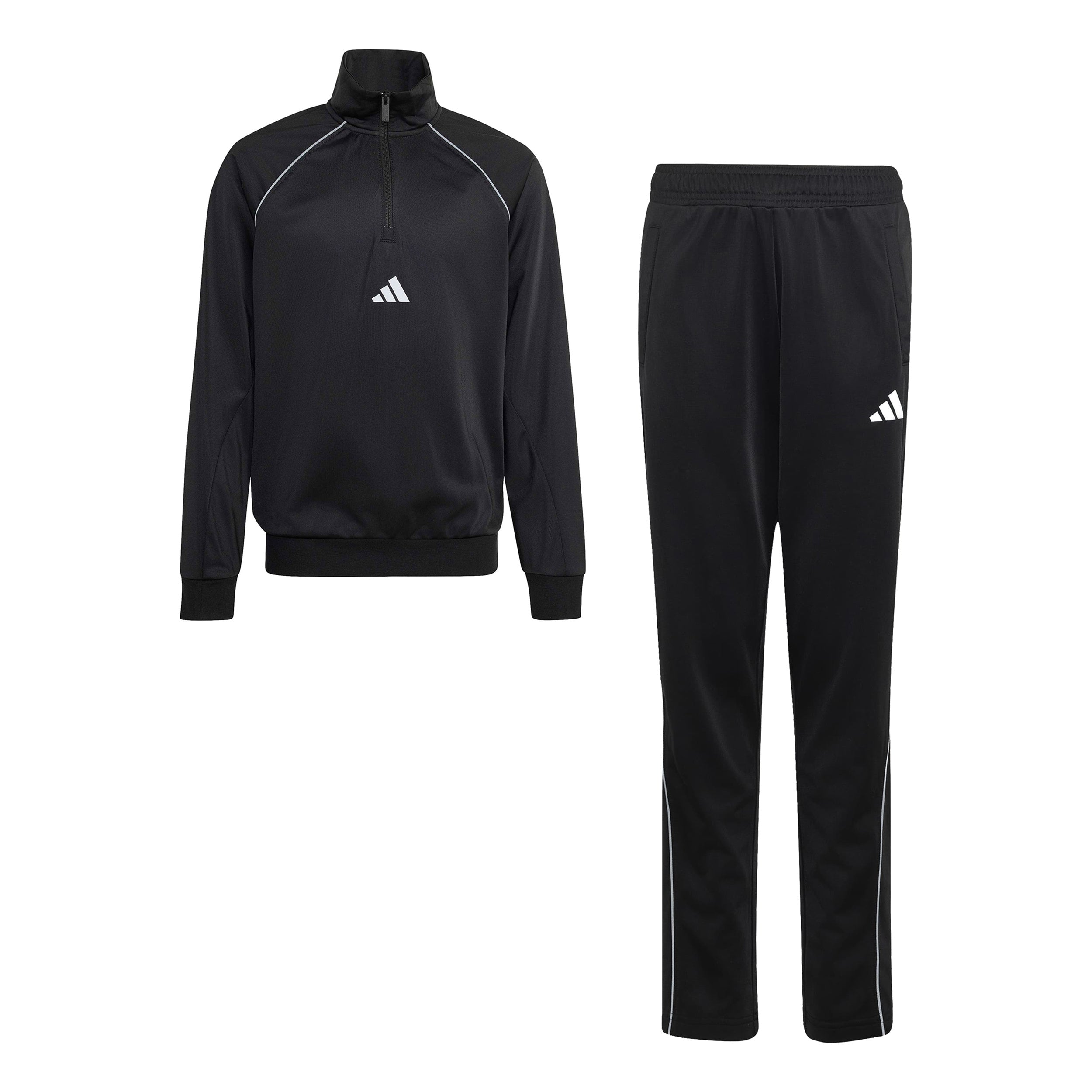 adidas VZTC Trainingsanzug Kinder - schwarz, silber