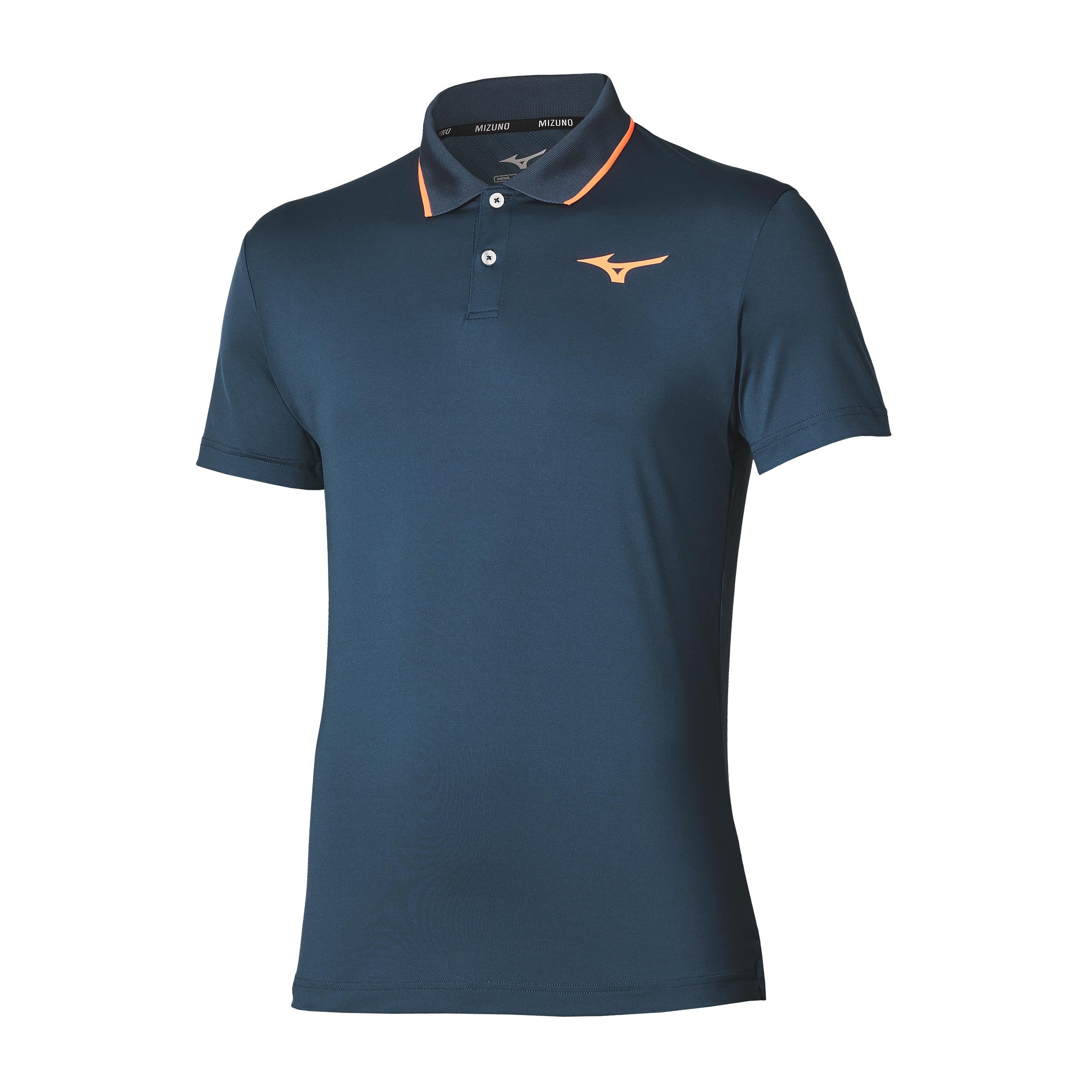 Mizuno Polo Hommes - bleu foncé