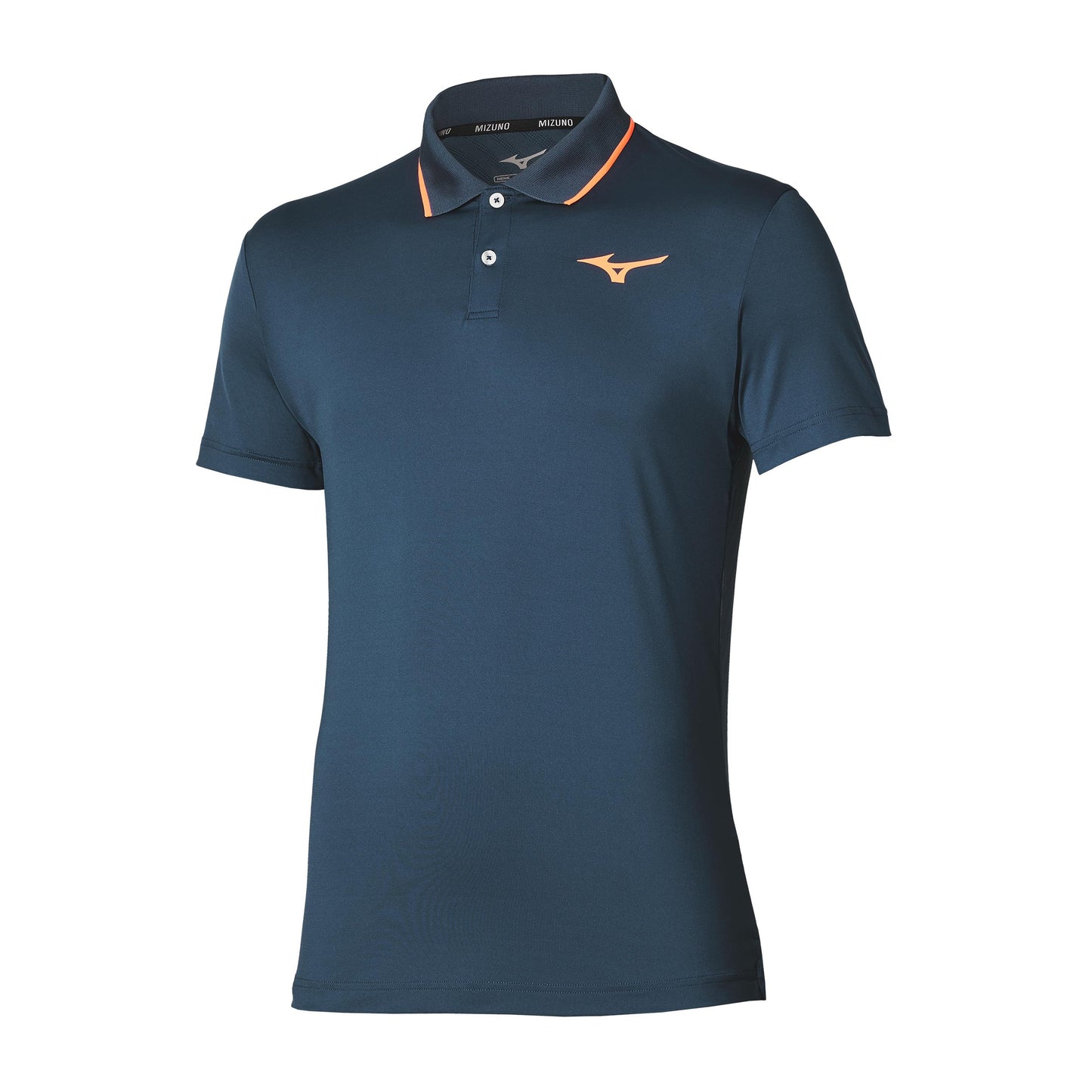 Mizuno Polo Uomini - blu scuro