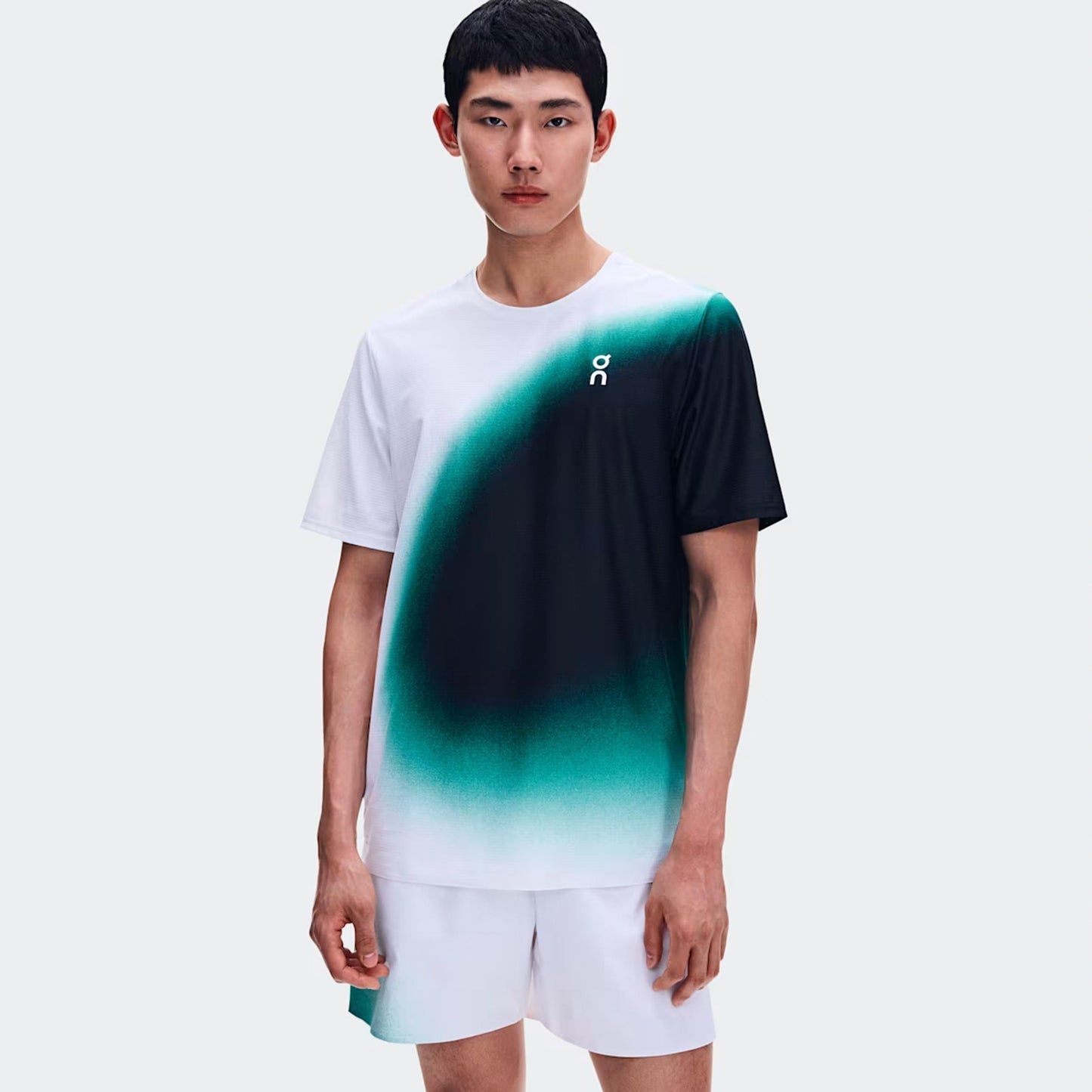 On Court- Swing T-shirt Hommes - blanc, vert