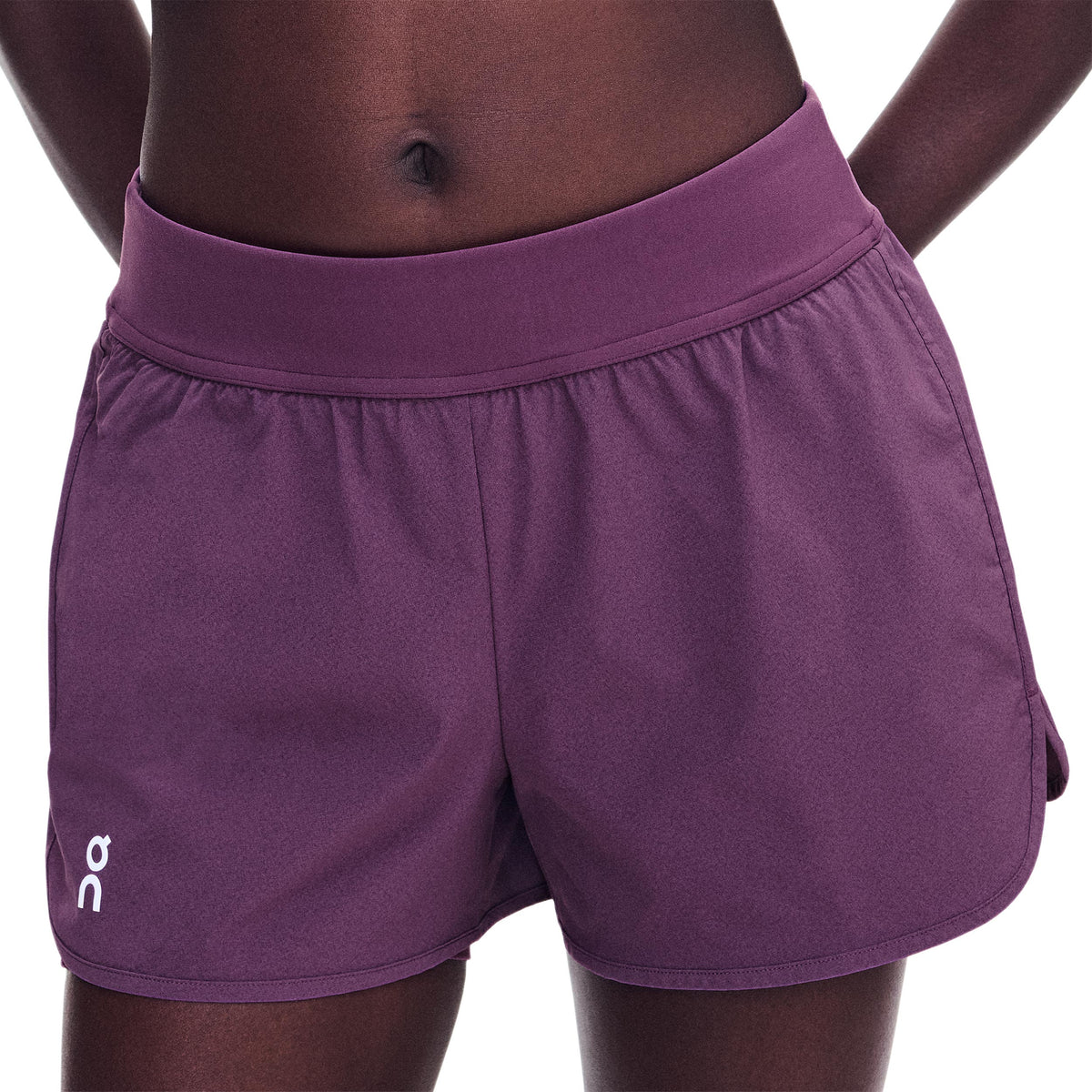 On 3Inch Court 2-in-1 Pantaloncini Donna - bacca