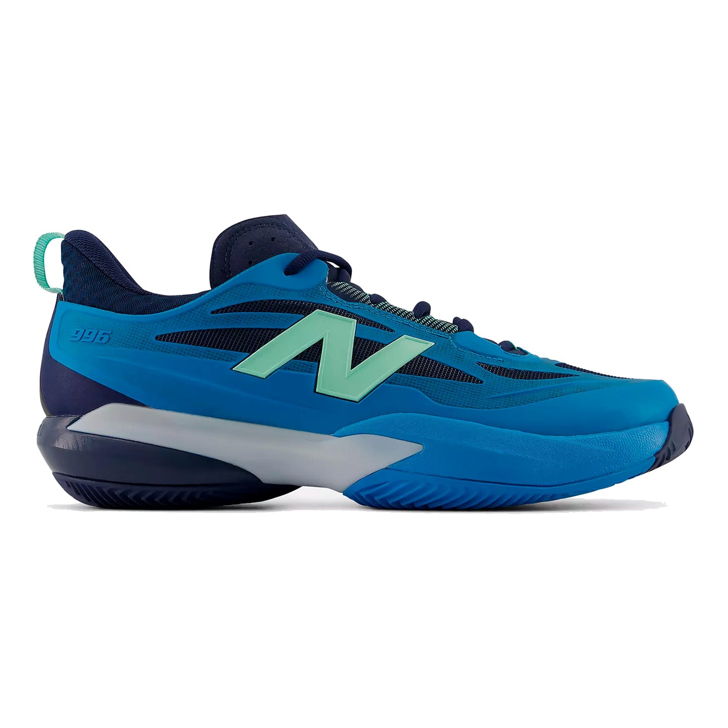 New Balance 996v7 Sandplatzschuh Herren - türkis, dunkelblau