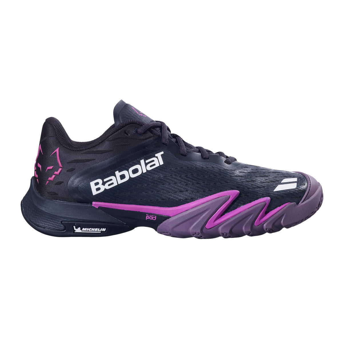 Babolat Jet Premura Lebron Padelschuh Herren - schwarz, lila