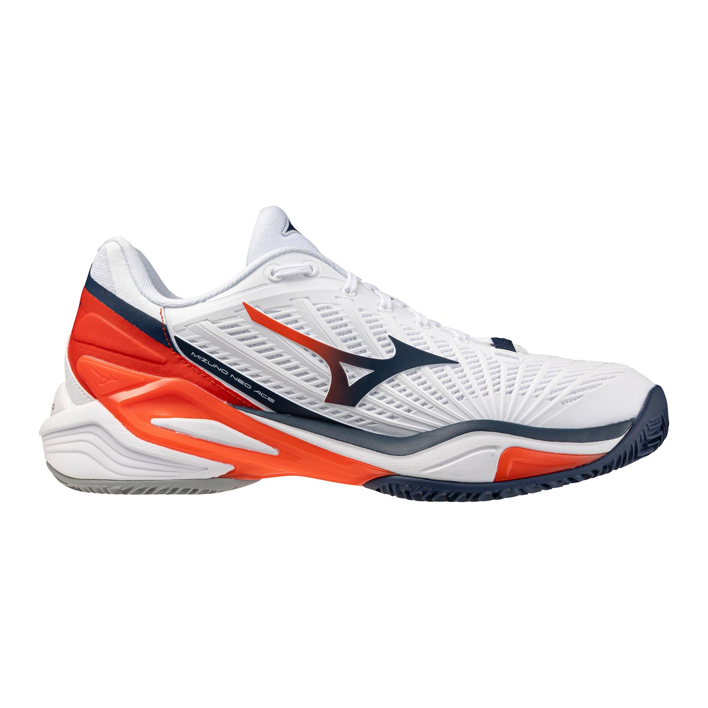 Mizuno Neo Ace Scarpa per terra rossa Uomini - bianco, blu