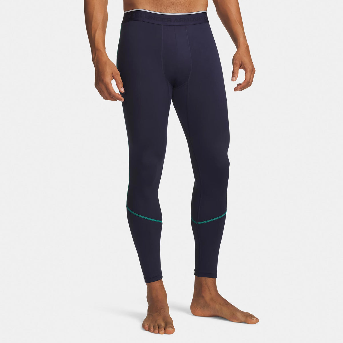 Under Armour Coldgear Elite  Tight Herren - blau, silber
