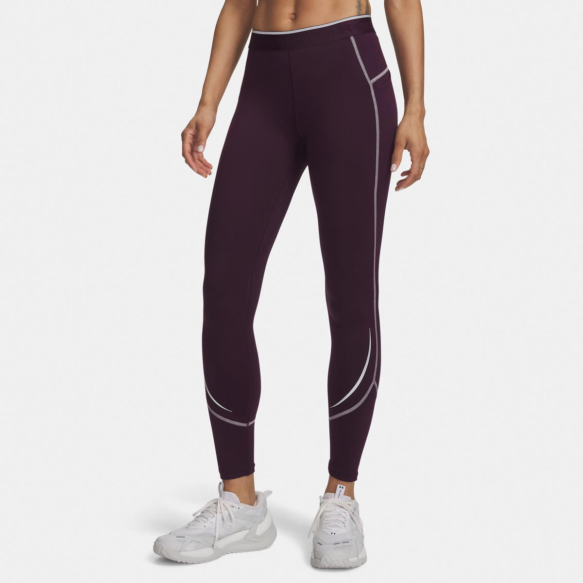 Under Armour ColdGear Elite  Collant tight Femmes - lilas, argent