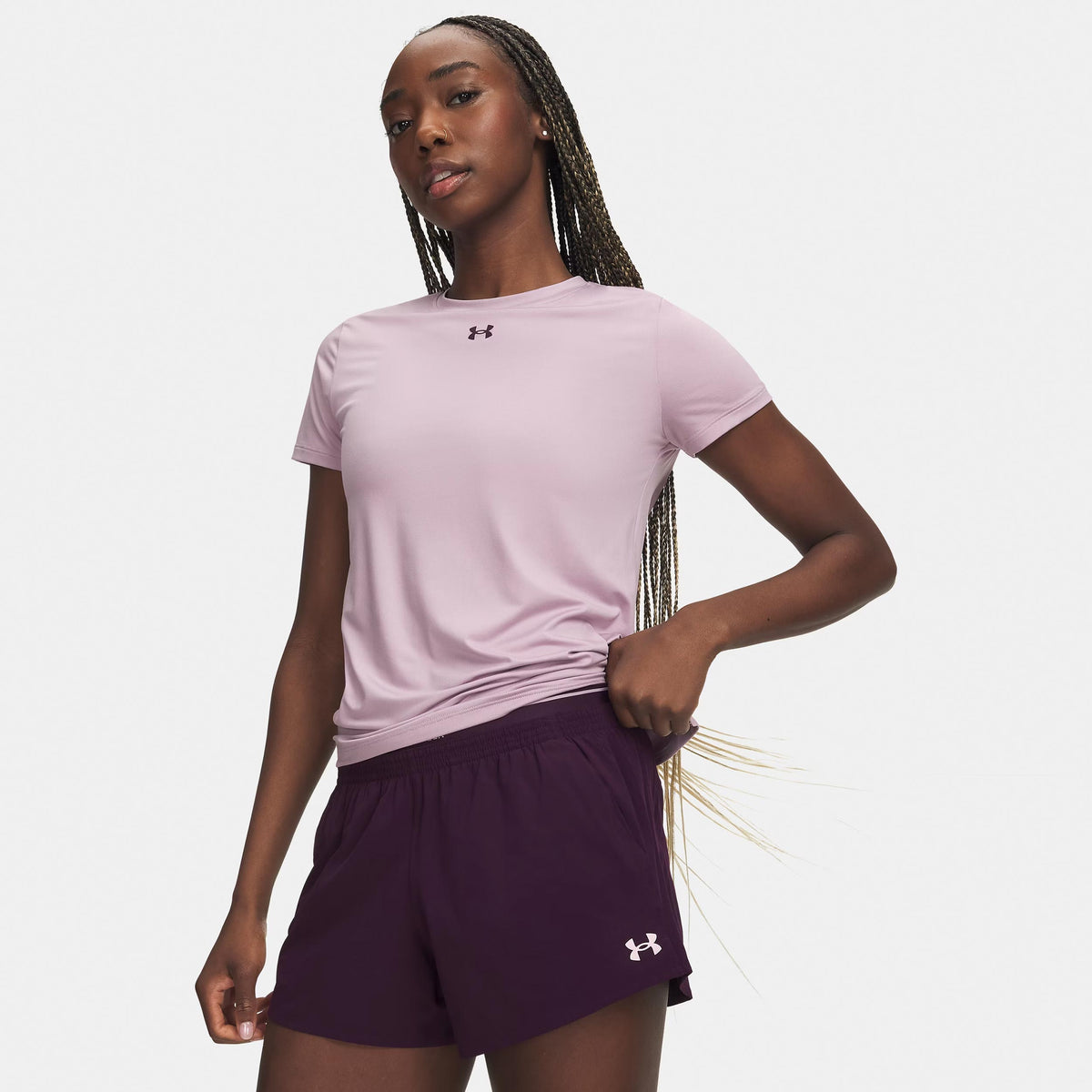 Under Armour Vanish T-Shirt Damen - pink, violett
