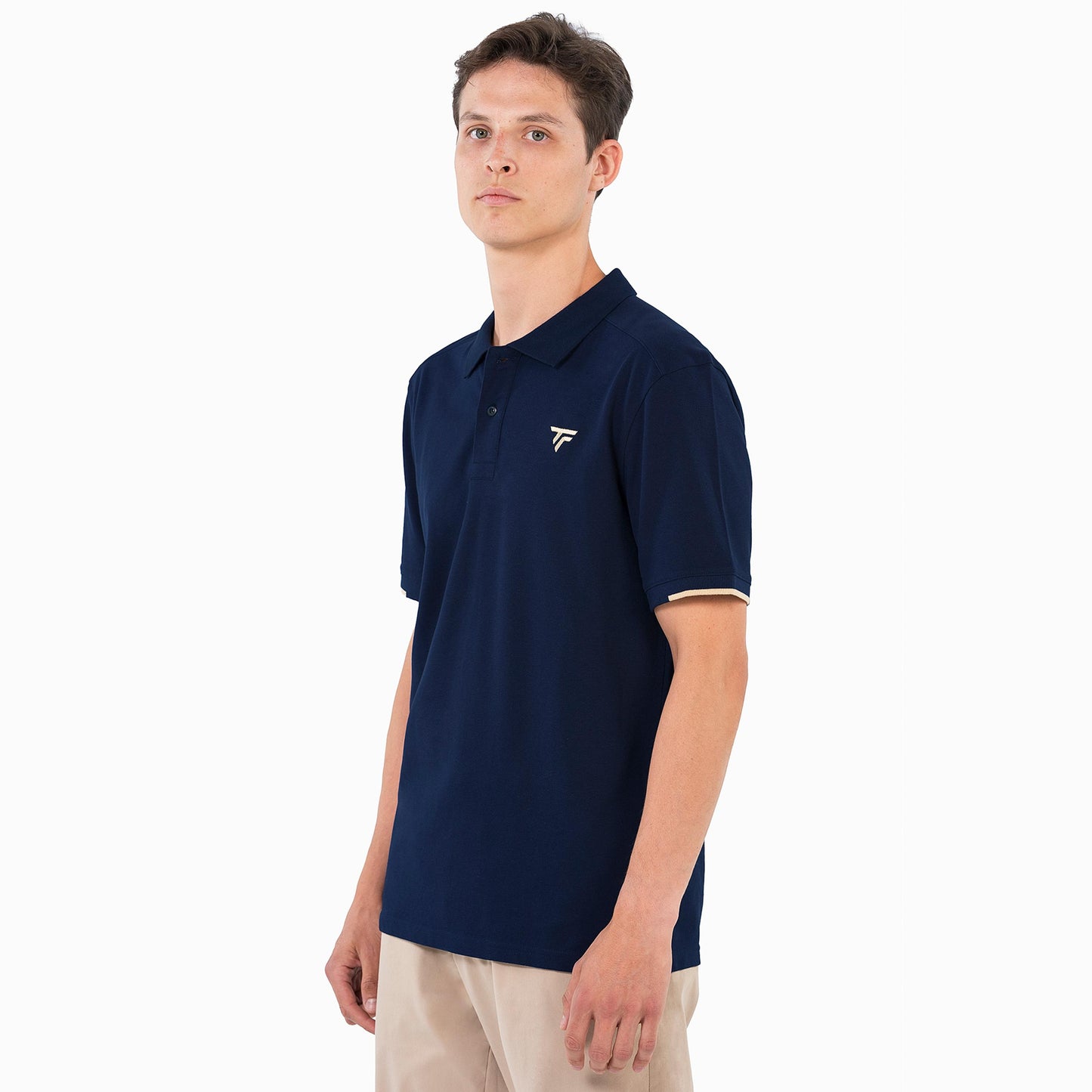 Tecnifibre Pique Maglietta Uomini - blu scuro
