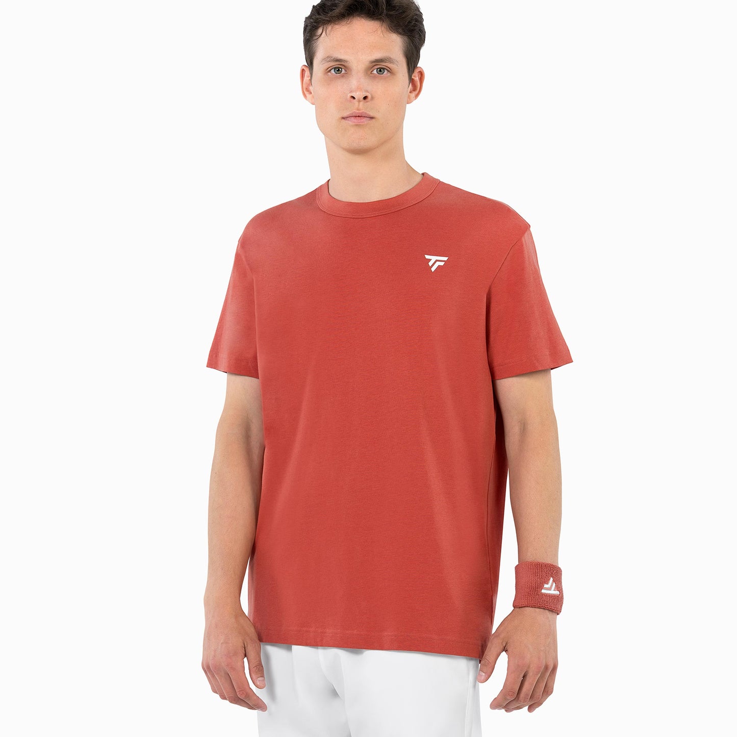 Tecnifibre Graphic Maglietta Uomini - rosso aranciato