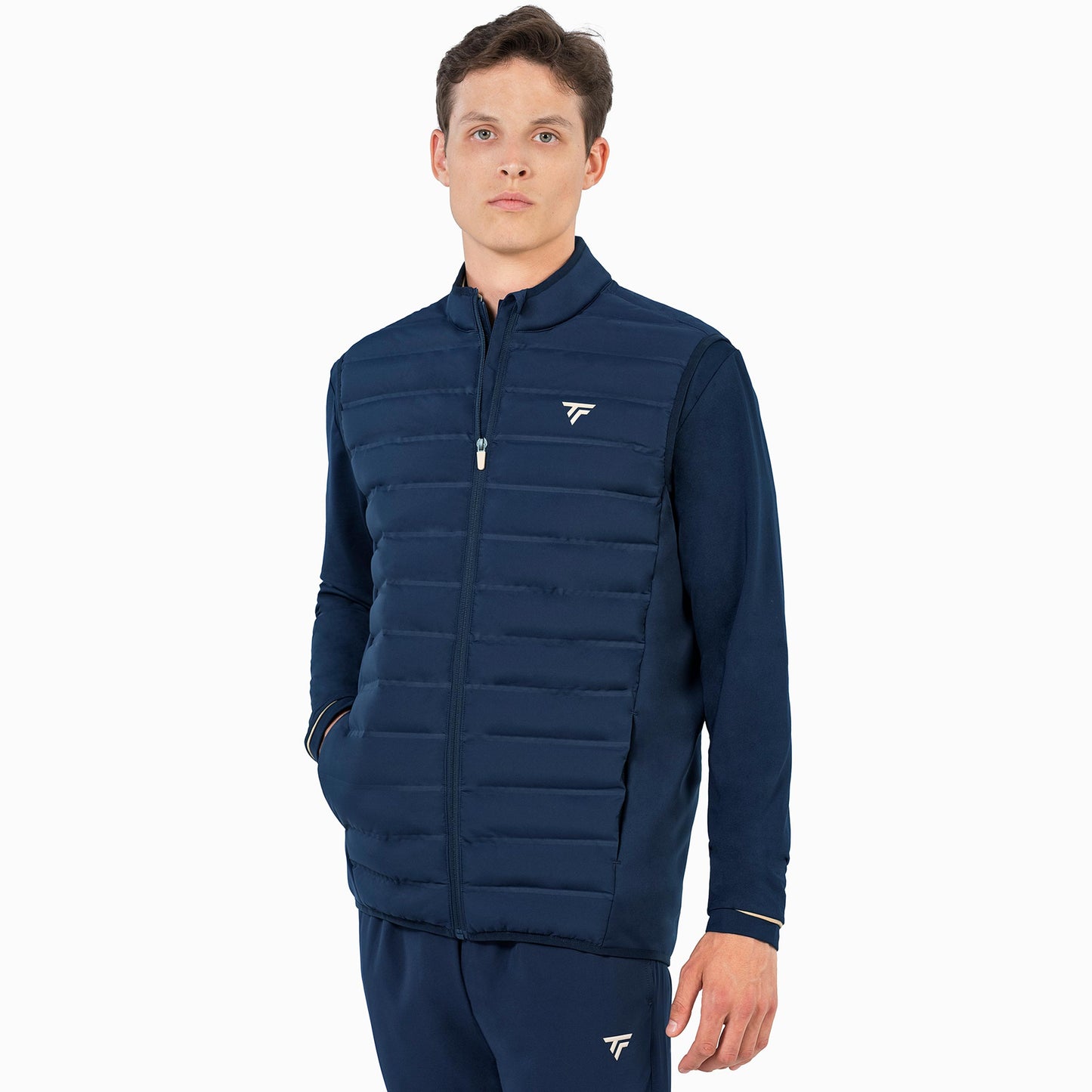 Tecnifibre Gilet Unisex - blu scuro