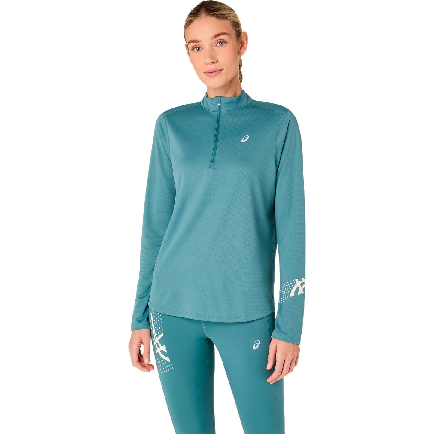 ASICS Icon 1/2 Zip  Maillot de course - turquoise
