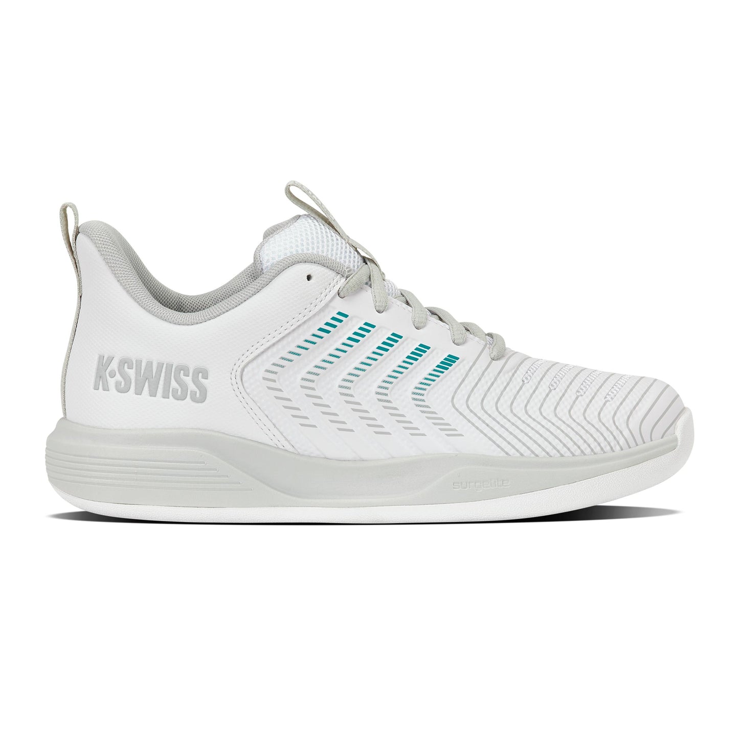 K-Swiss Ultrashot Light Scarpa per tappeto Donna - bianco, turchese