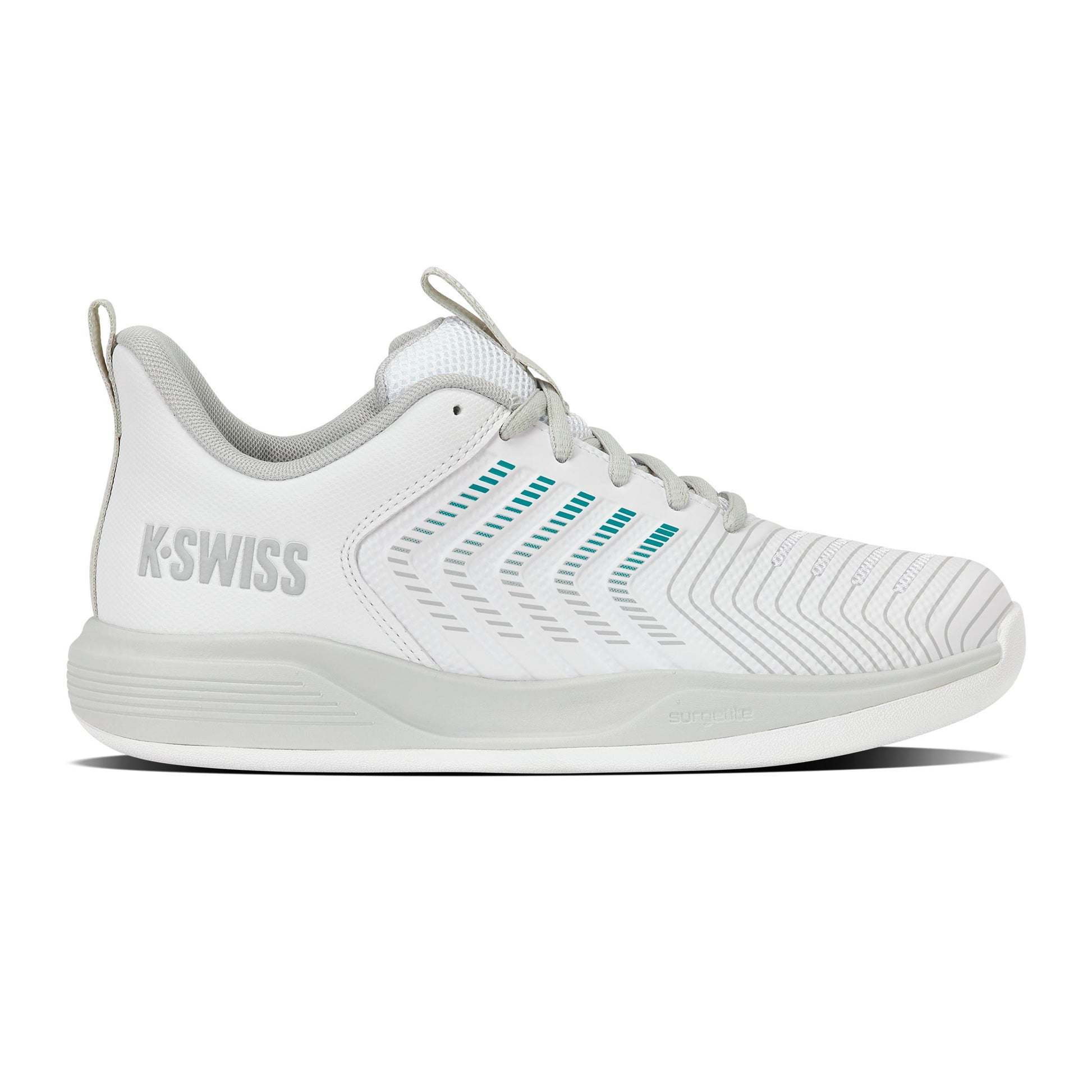 K-Swiss Ultrashot Light Scarpa per tappeto Donna - bianco, turchese