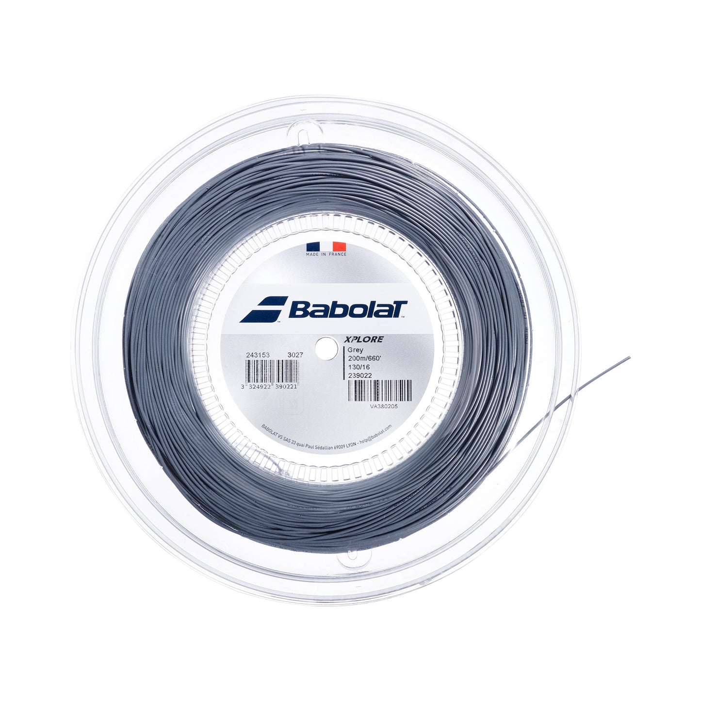 Babolat Xplore Saitenrolle 200m - grau