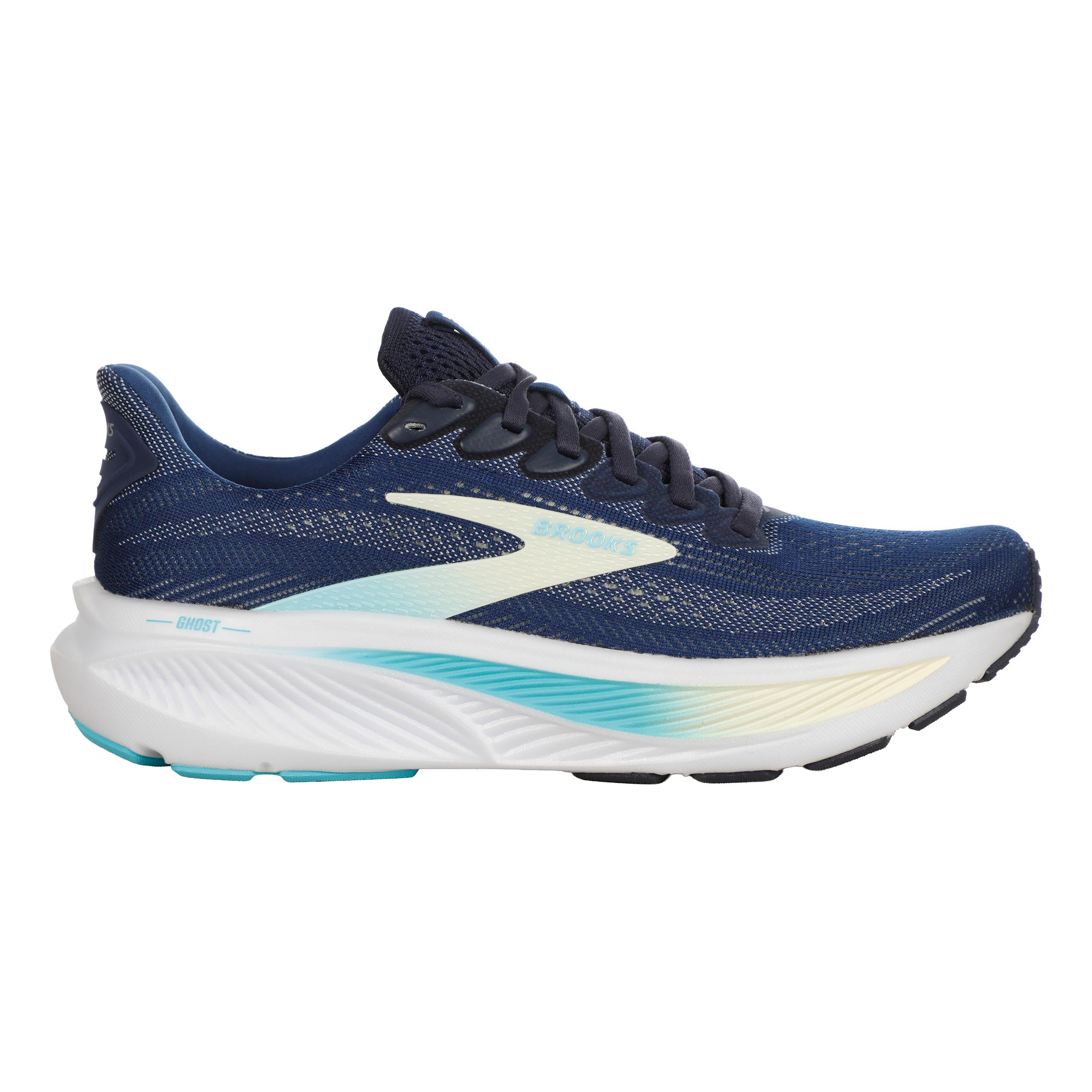 Brooks Ghost 17 Neutralschuh Damen - dunkelblau, türkis