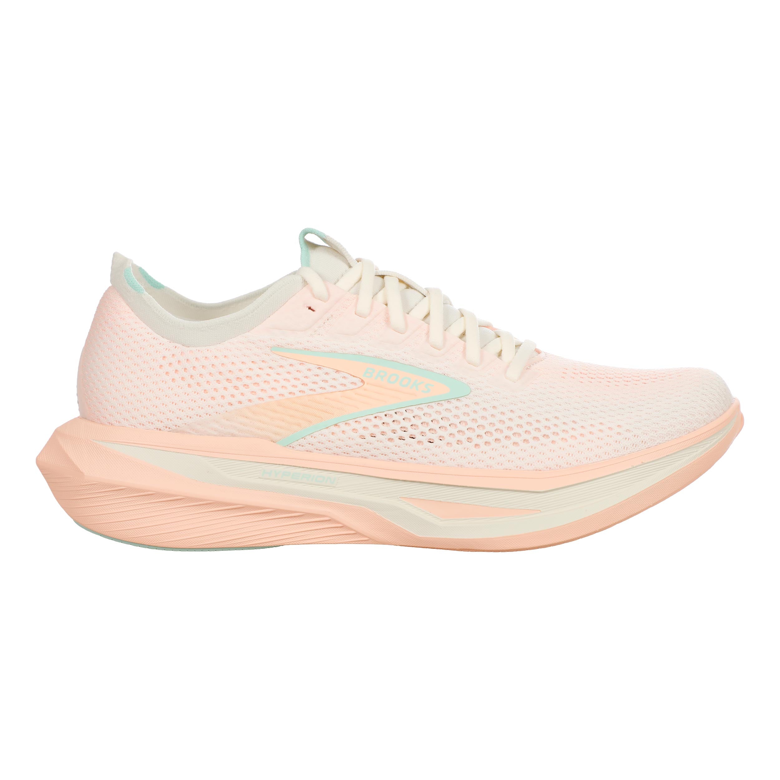 Brooks Hyperion 3 Neutralschuh Damen - creme, koralle