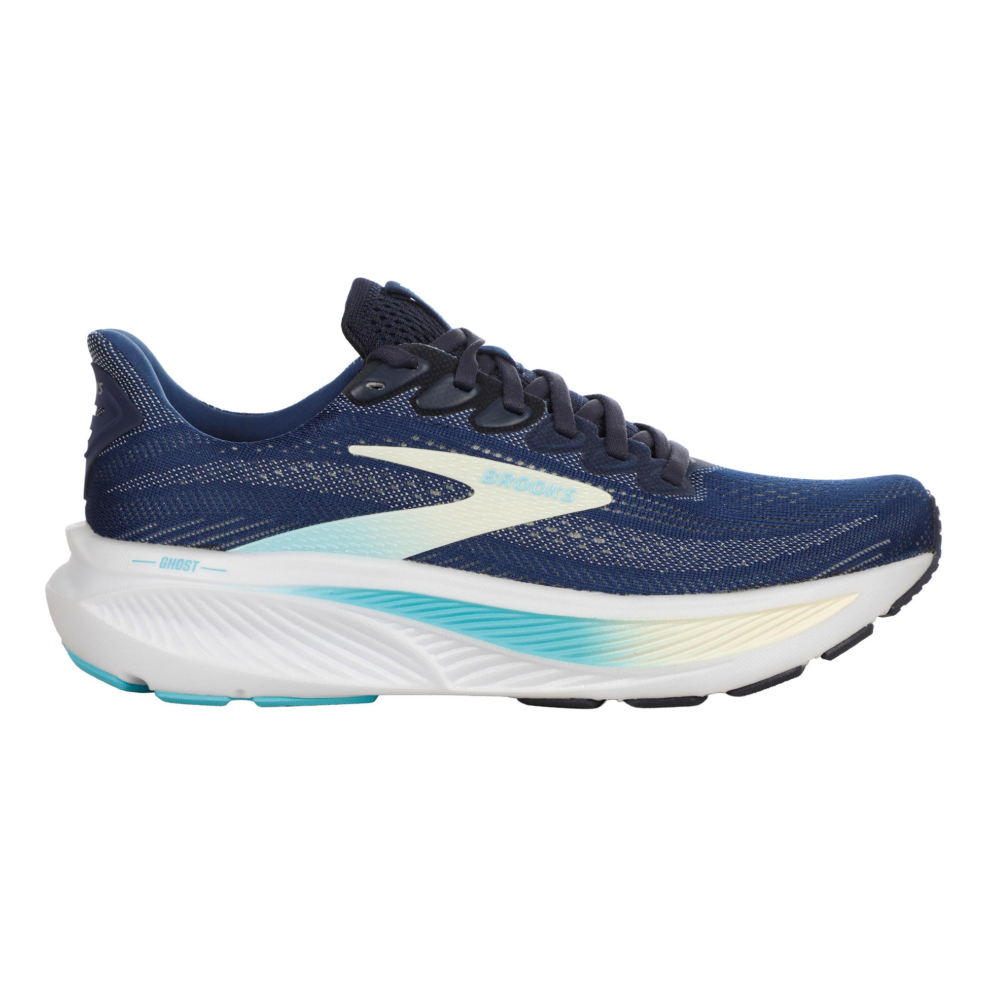 Brooks Ghost 17 Neutralschuh Damen - dunkelblau, türkis