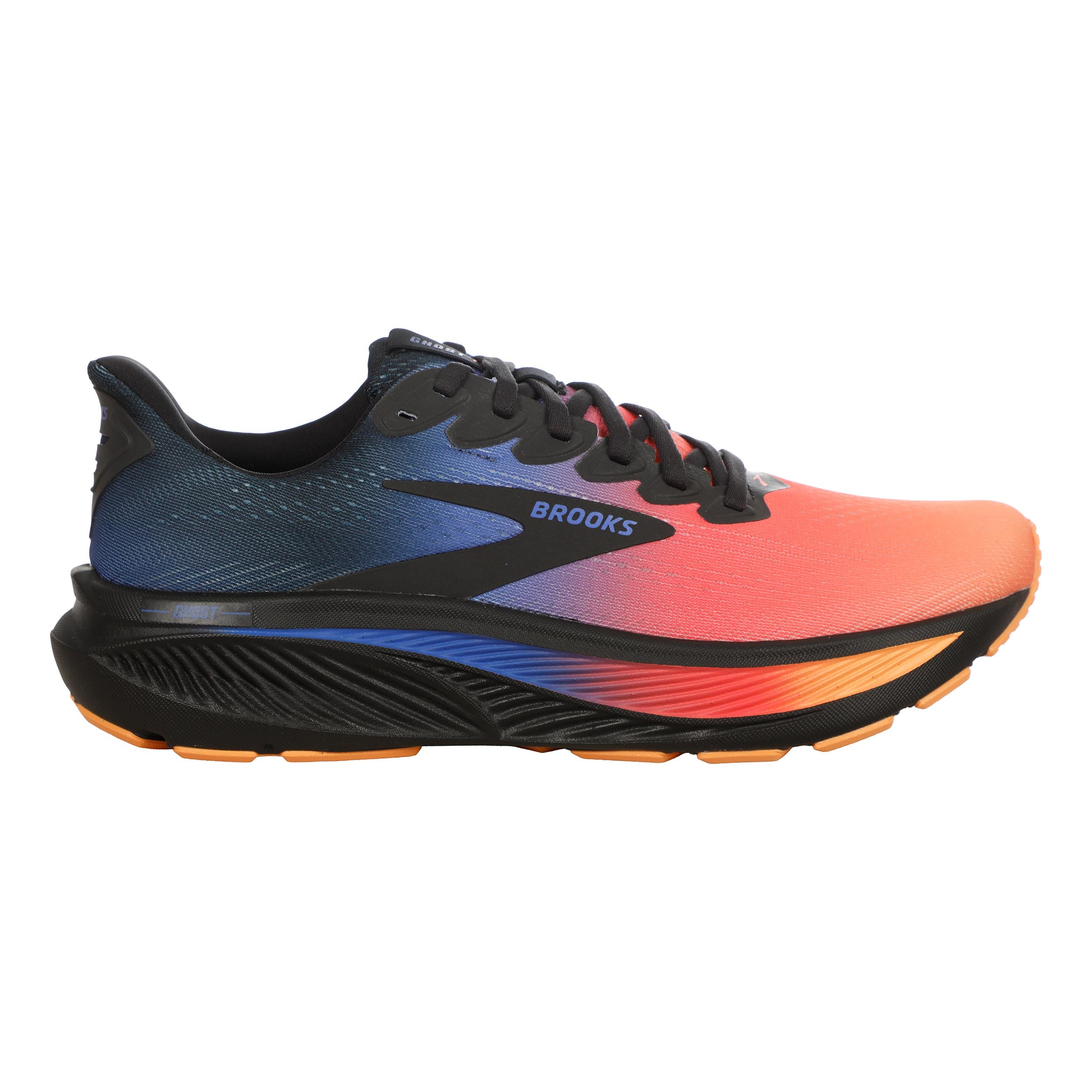 Brooks Ghost 17 Scarpe neutrali Uomini - blu scuro, corallo