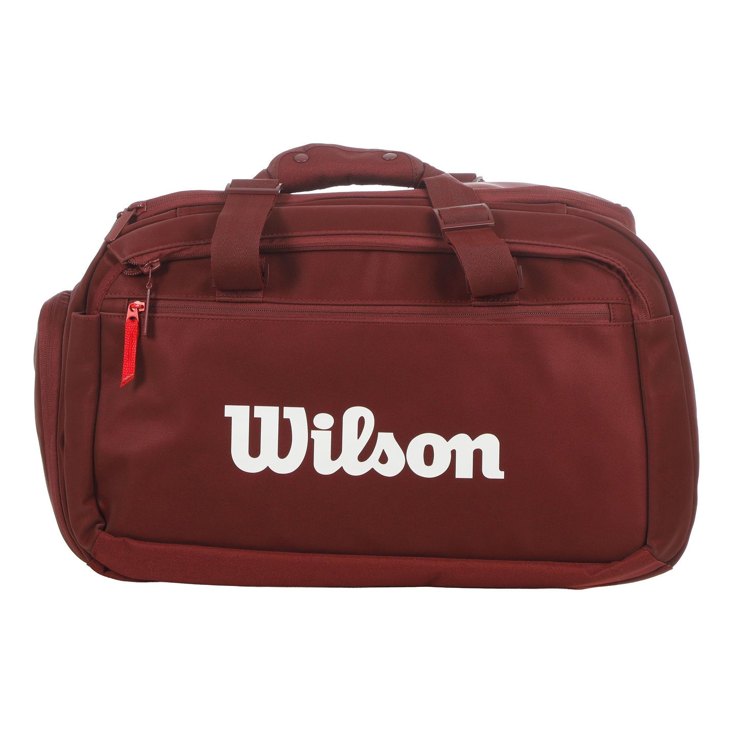 Wilson Defyer V1 Small Duffel Sac de sport - rouge vin