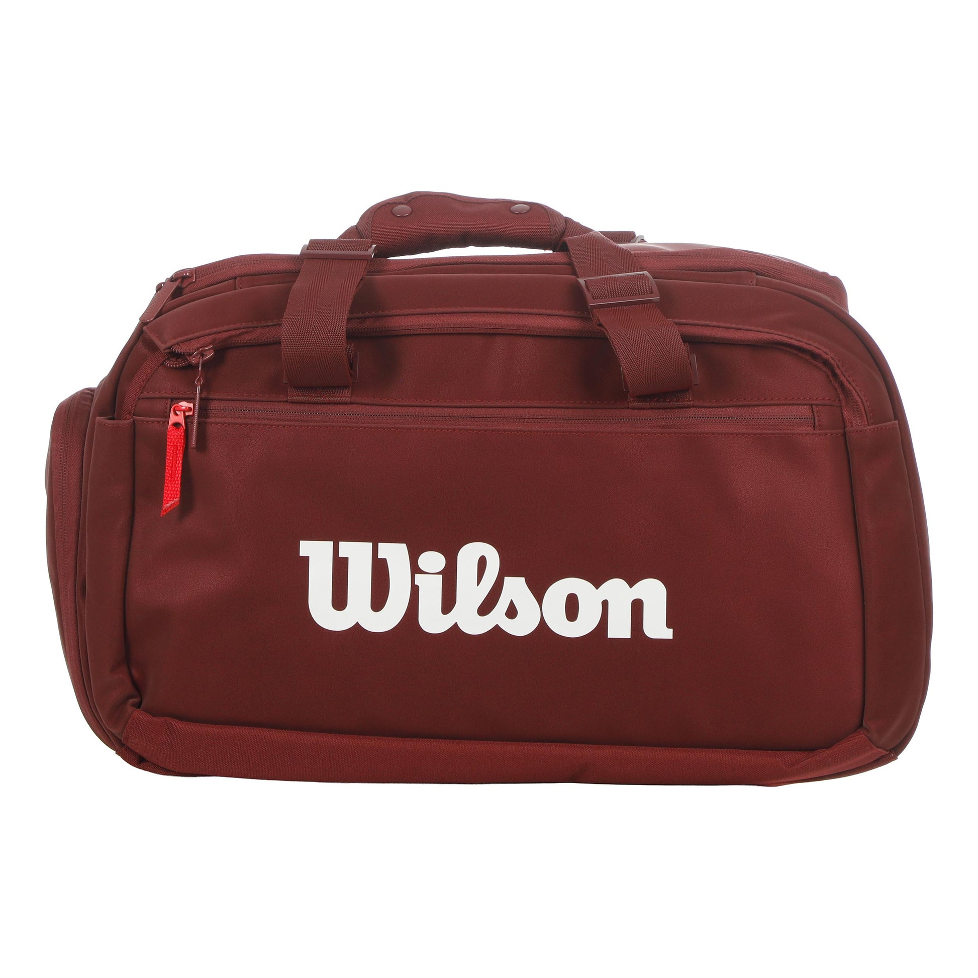Wilson Defyer V1 Small Duffel Sac de sport - rouge vin