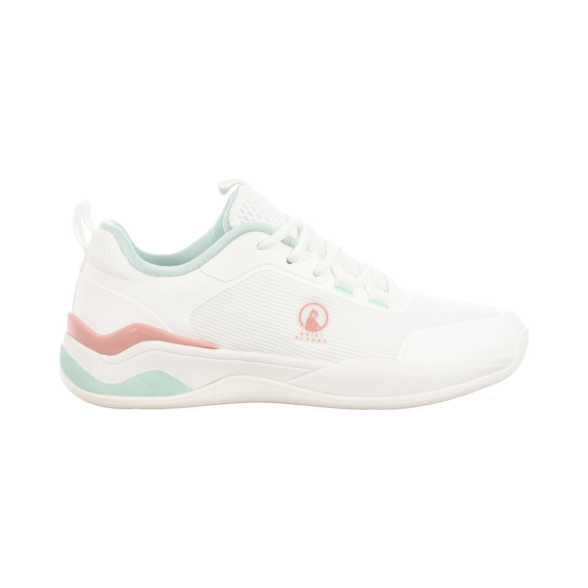 Quiet Please Carpet Champ Scarpa per tappeto Ragazze - bianco, turchese