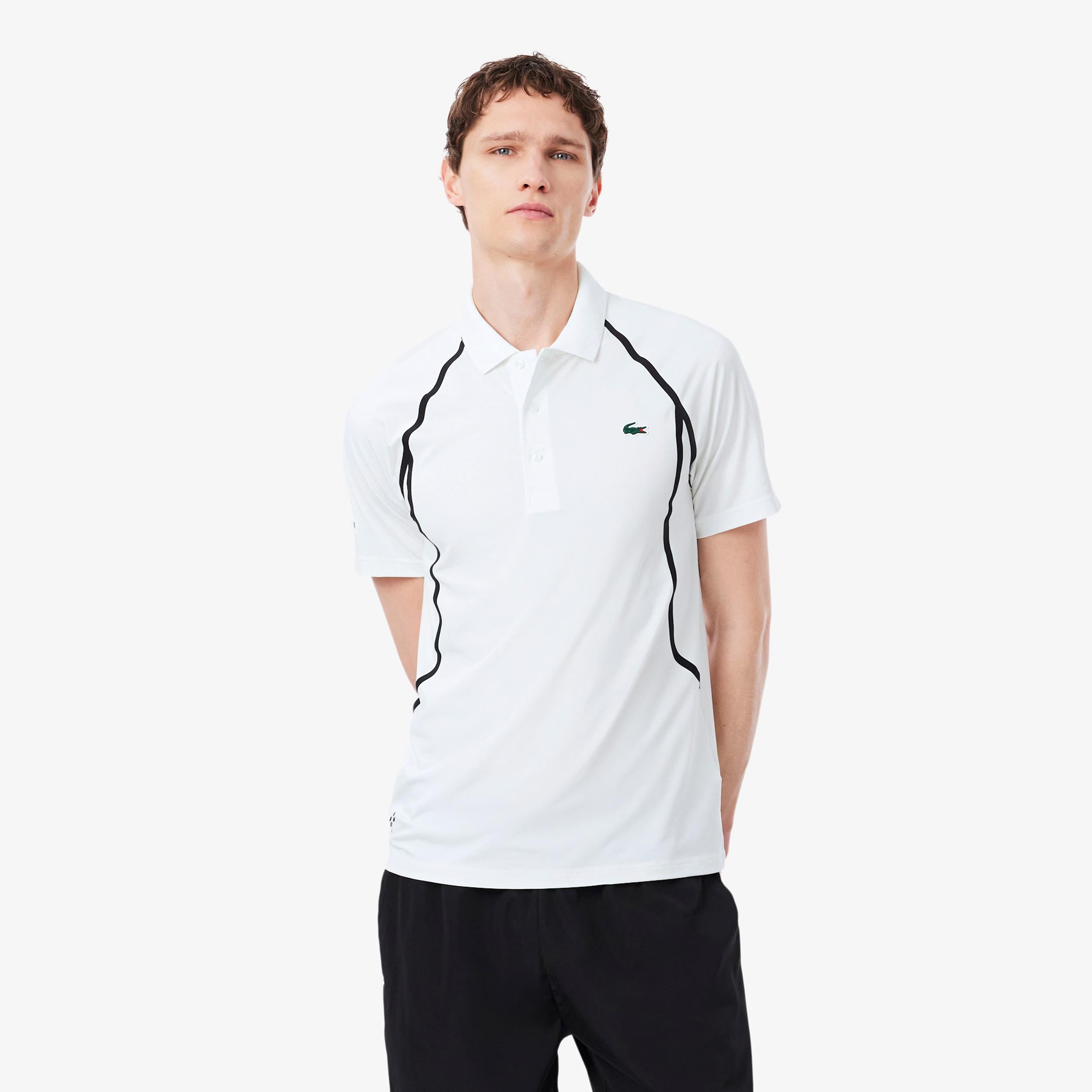 Lacoste Polo Uomini - bianco