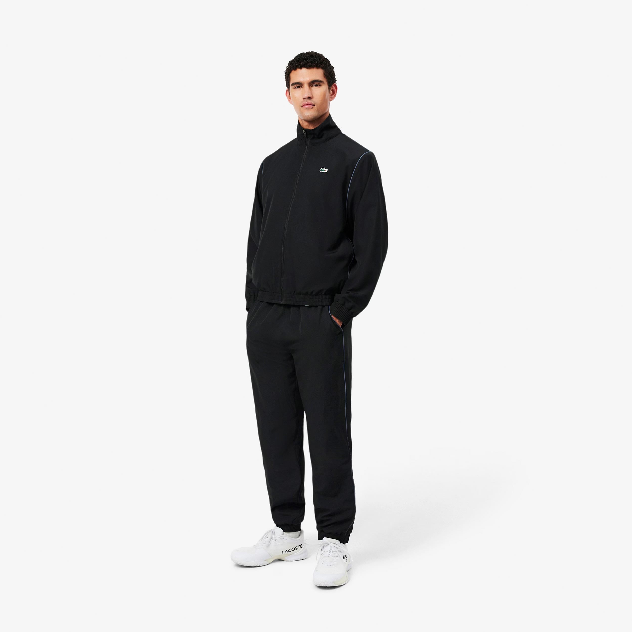 Lacoste Trainingsanzug Herren - schwarz