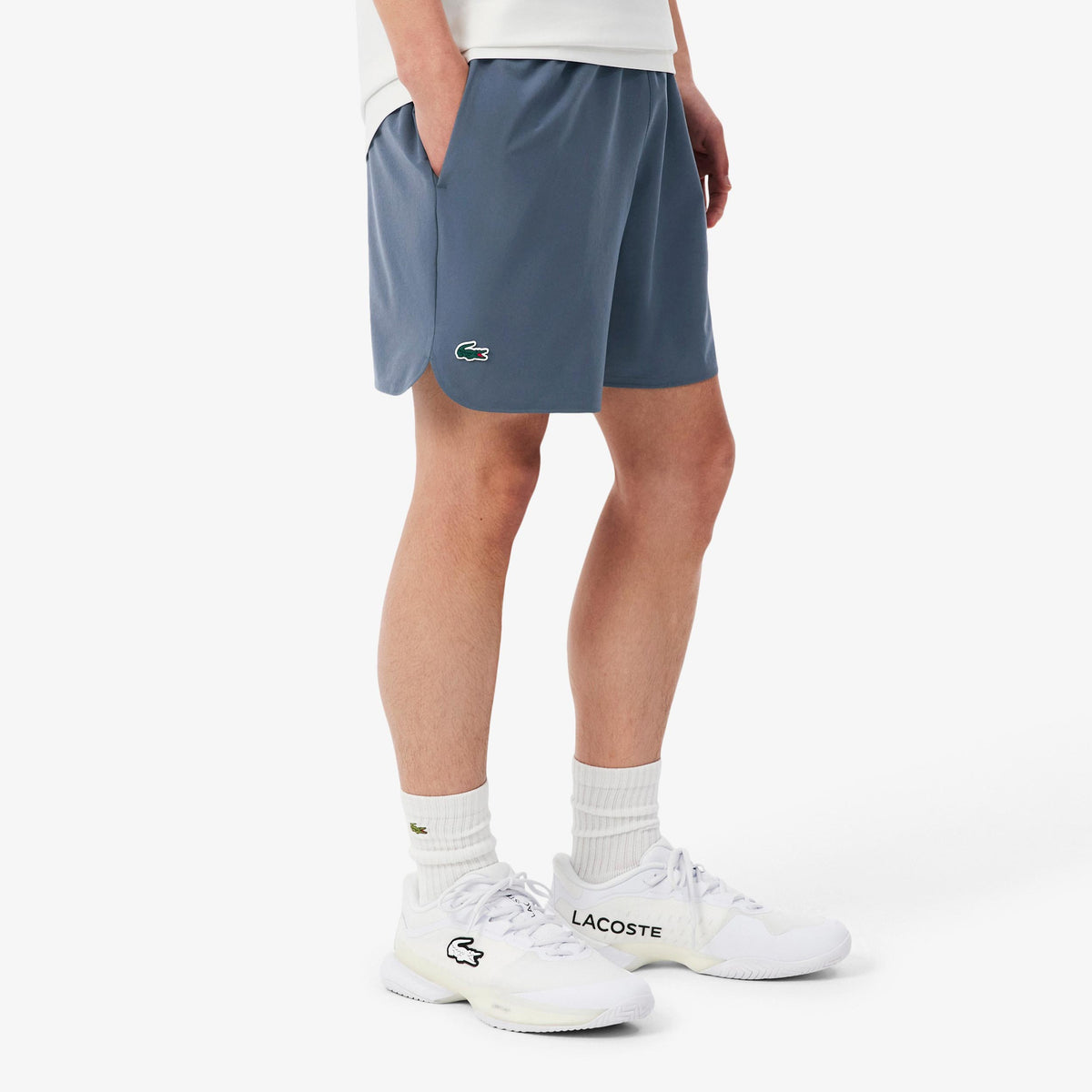 Lacoste Shorts Herren - graublau
