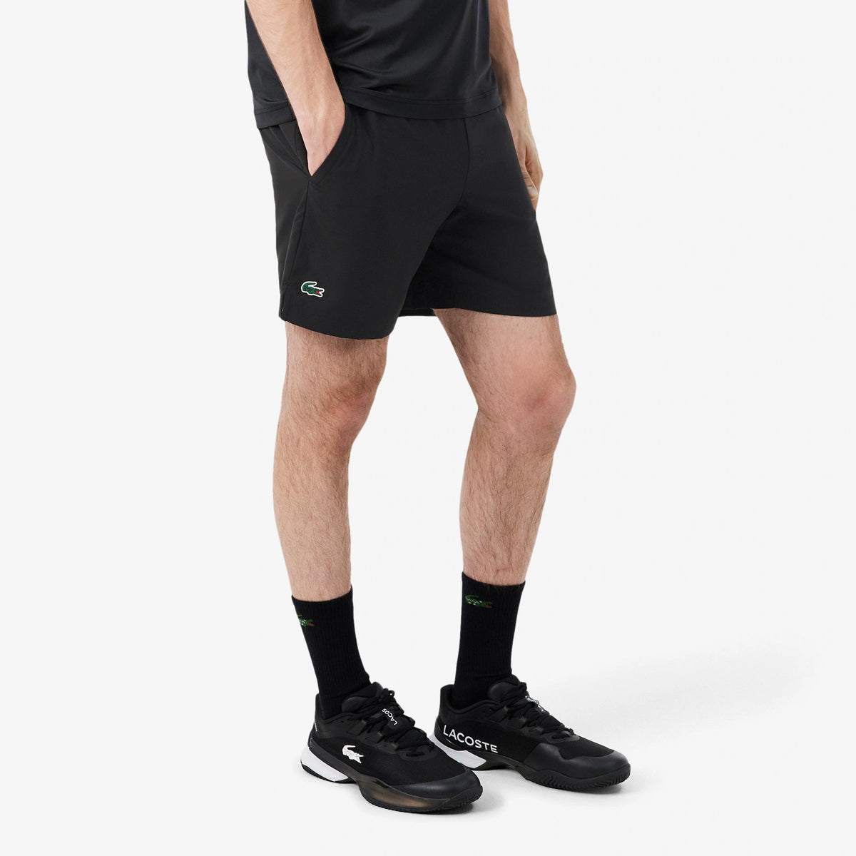 Lacoste Pantaloncini Uomini - nero, bianco