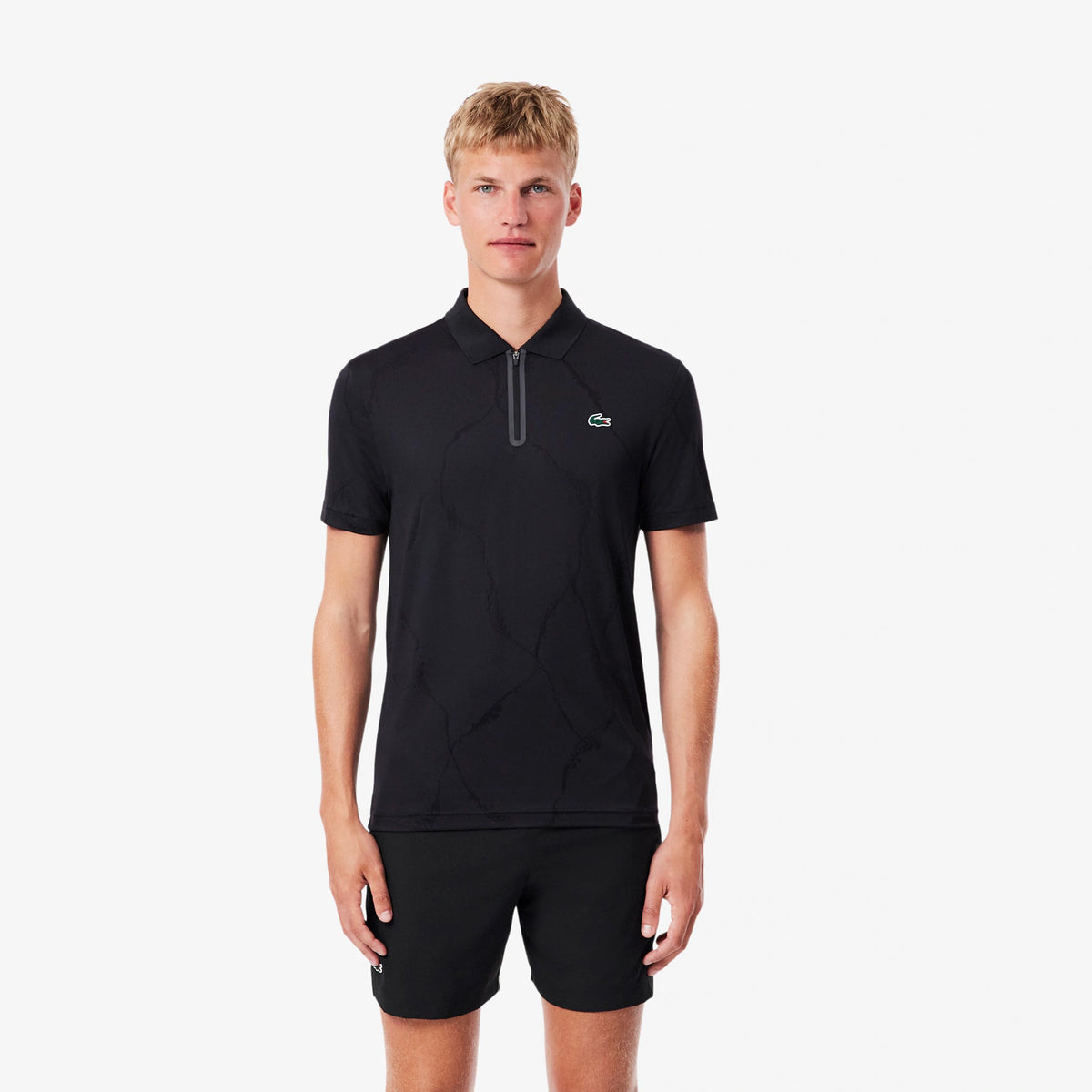 Lacoste Polo Uomini - nero