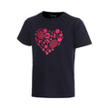 T-shirt Enfants - bleu foncé, rose