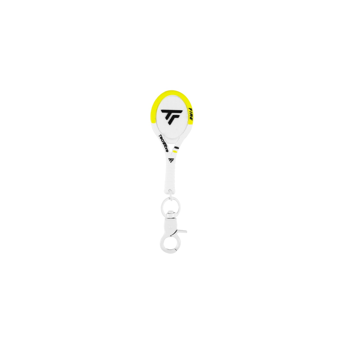 Tecnifibre Fire Porte-clés - blanc, jaune