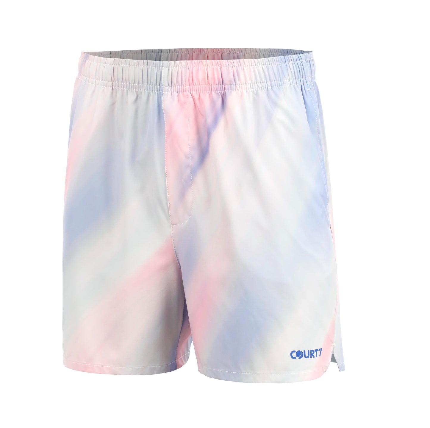 COURT7 Dual Pocket 5in Pantaloncini Uomini - blu chiaro, multicolore