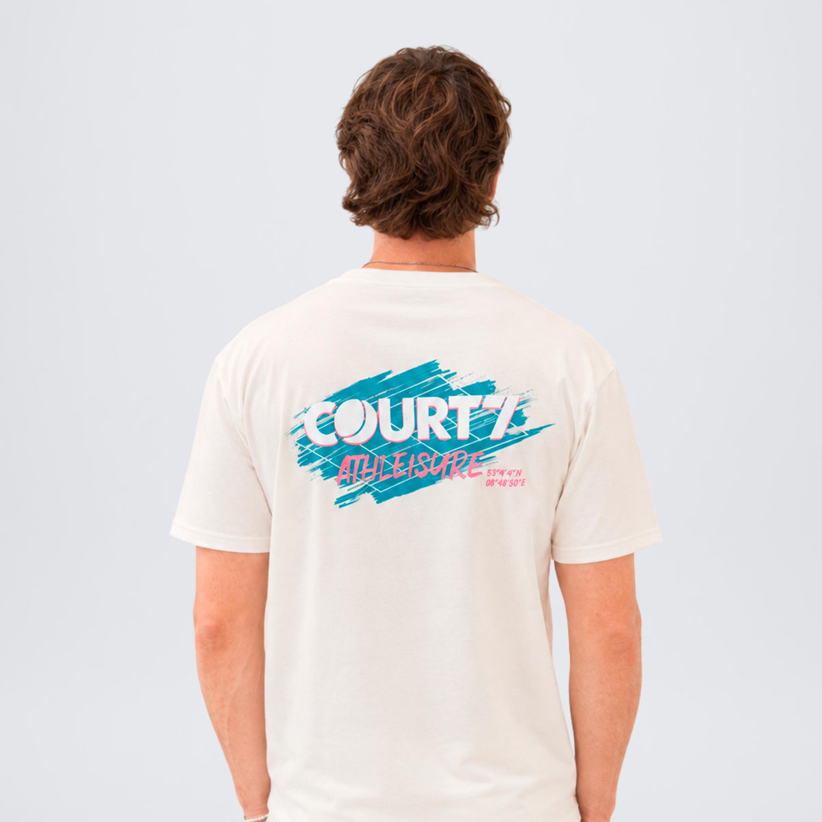 COURT7 AD-IN T-shirt Unisex - blanc