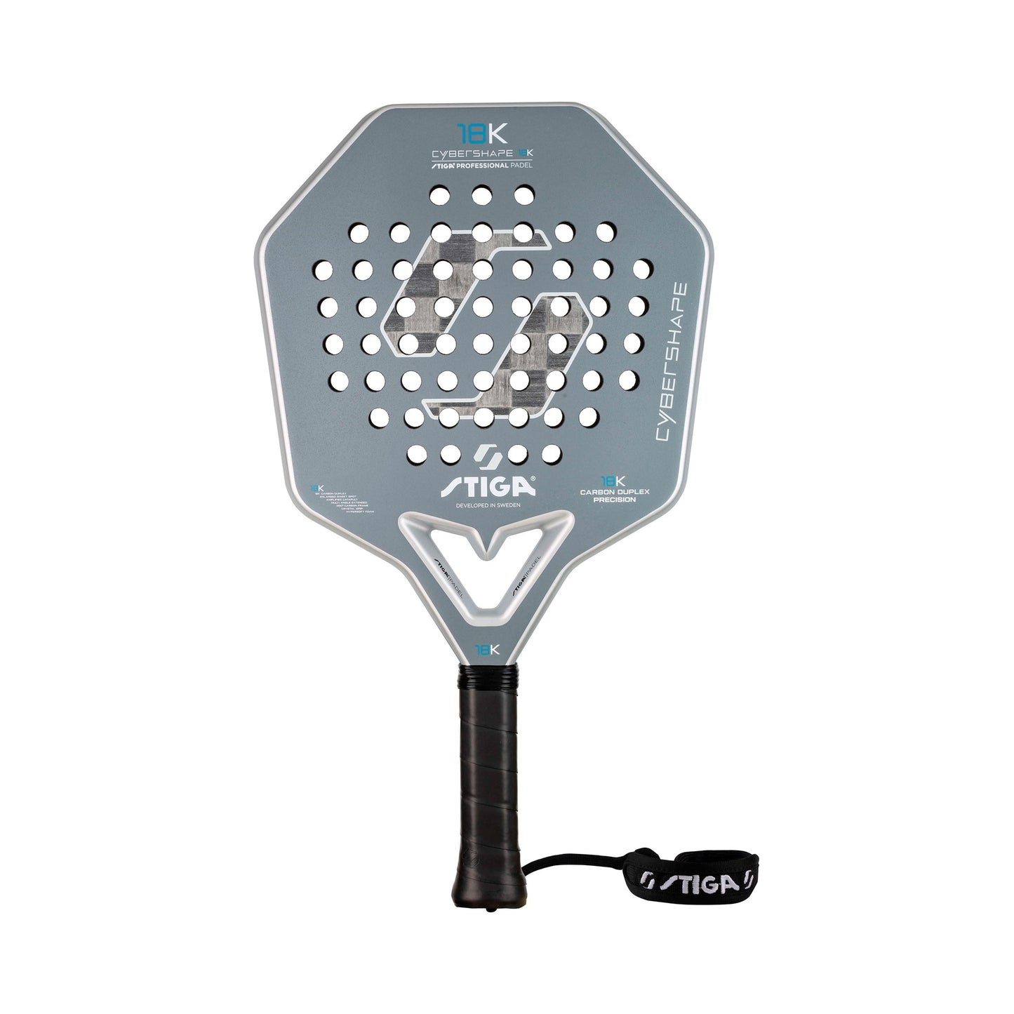 Stiga 18K 2 Cybershape Racchette da padel Racchette test