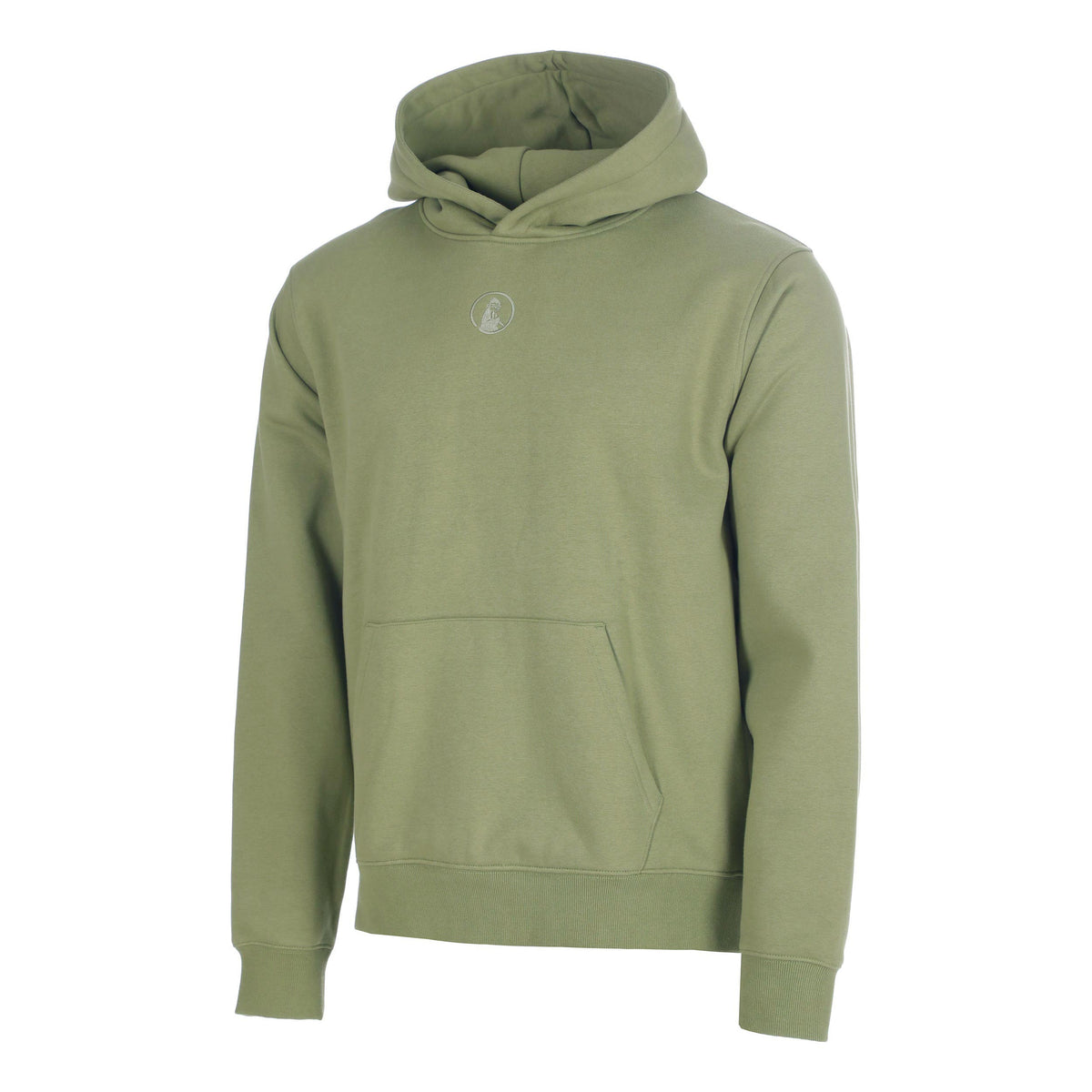 Quiet Please Club House Loose Fit Sweat à capuche Hommes - kaki