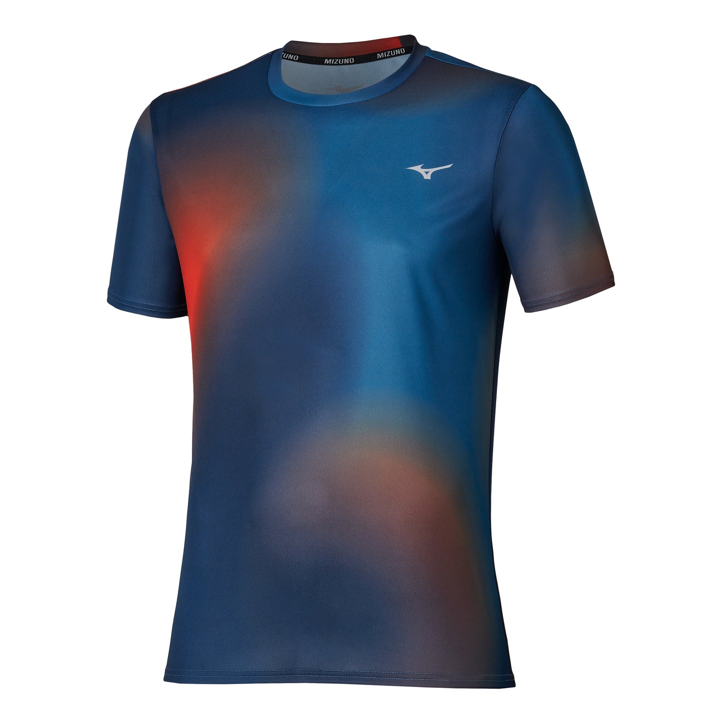 Mizuno Core Graphic Maillot de course Hommes - orange, bleu