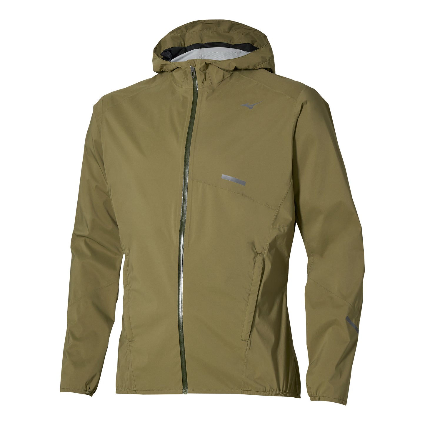Mizuno Trail Waterproof 20K  Veste running Hommes - vert olive